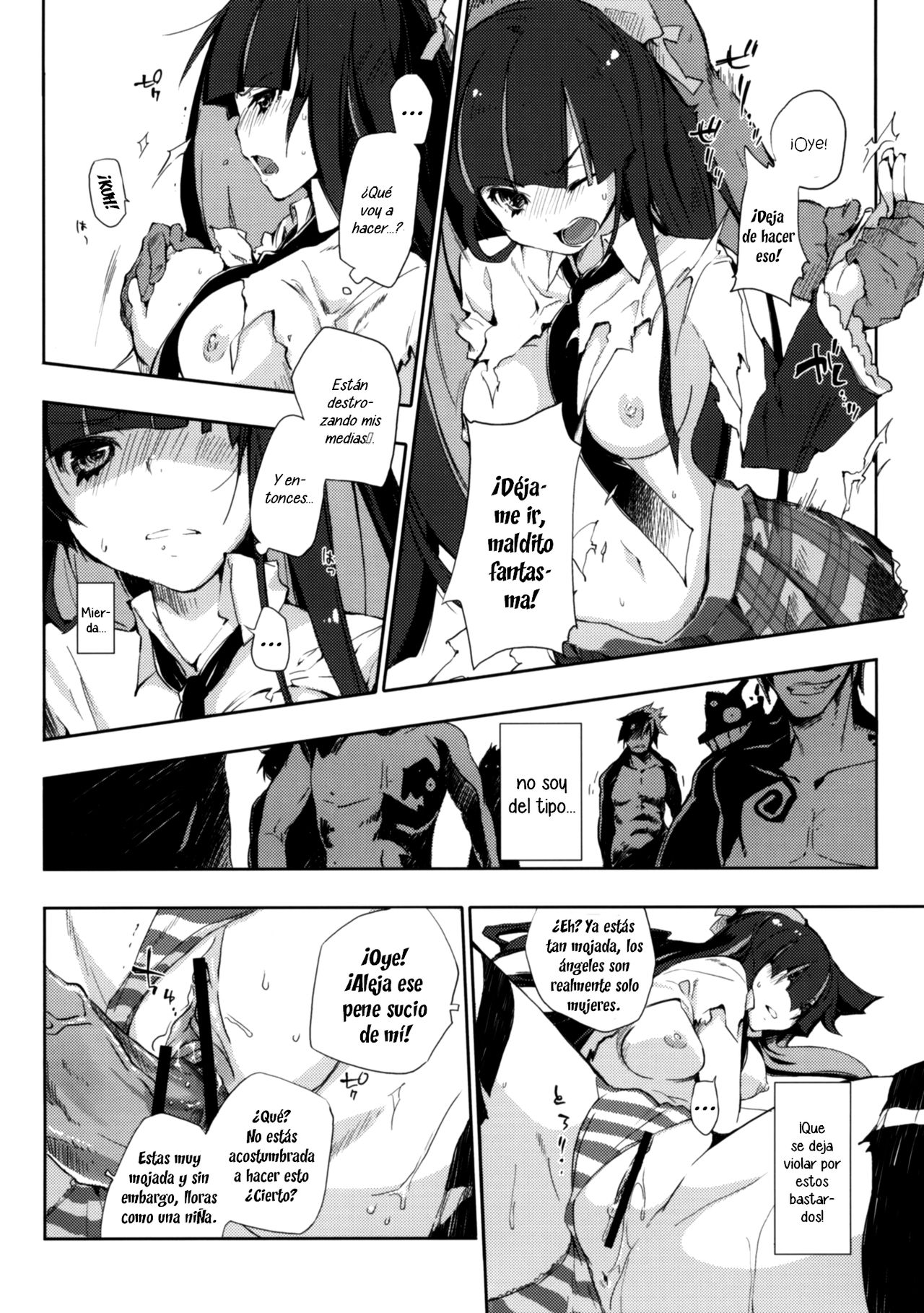 (C79) [Mono x Chro (Kokonoka)] ¿inmoral unmoral? (Panty & Stocking with Garterbelt) [Spansh] [ganstatrad] 8eme image