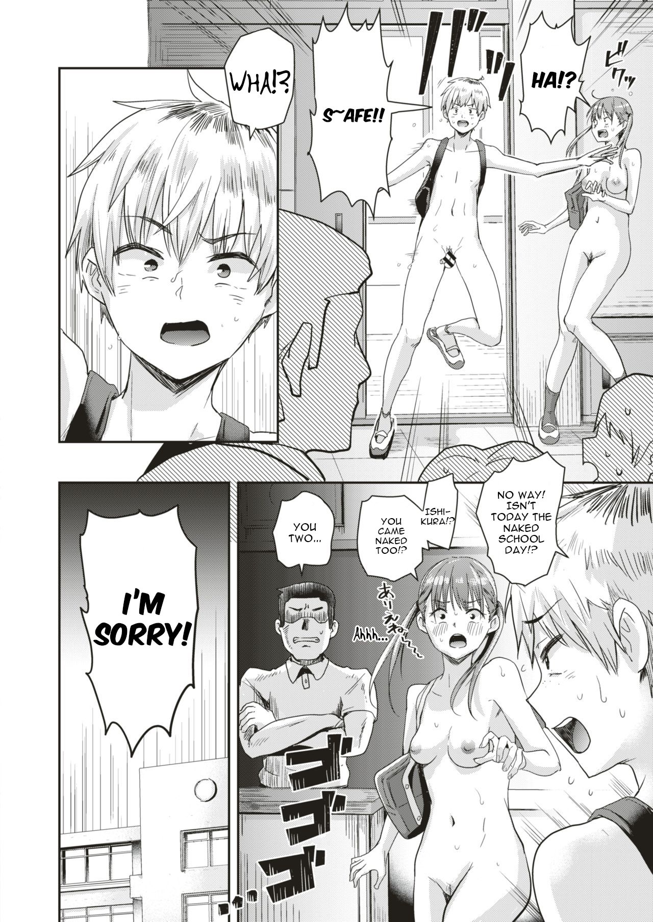 [Guglielmo] Honjitsu wa Zenra Toukoubi!? | Today is a Naked Schoolday!? (COMIC HAPPINING Vol. 3) [English] [artfish] [Digital] numero di immagine  7