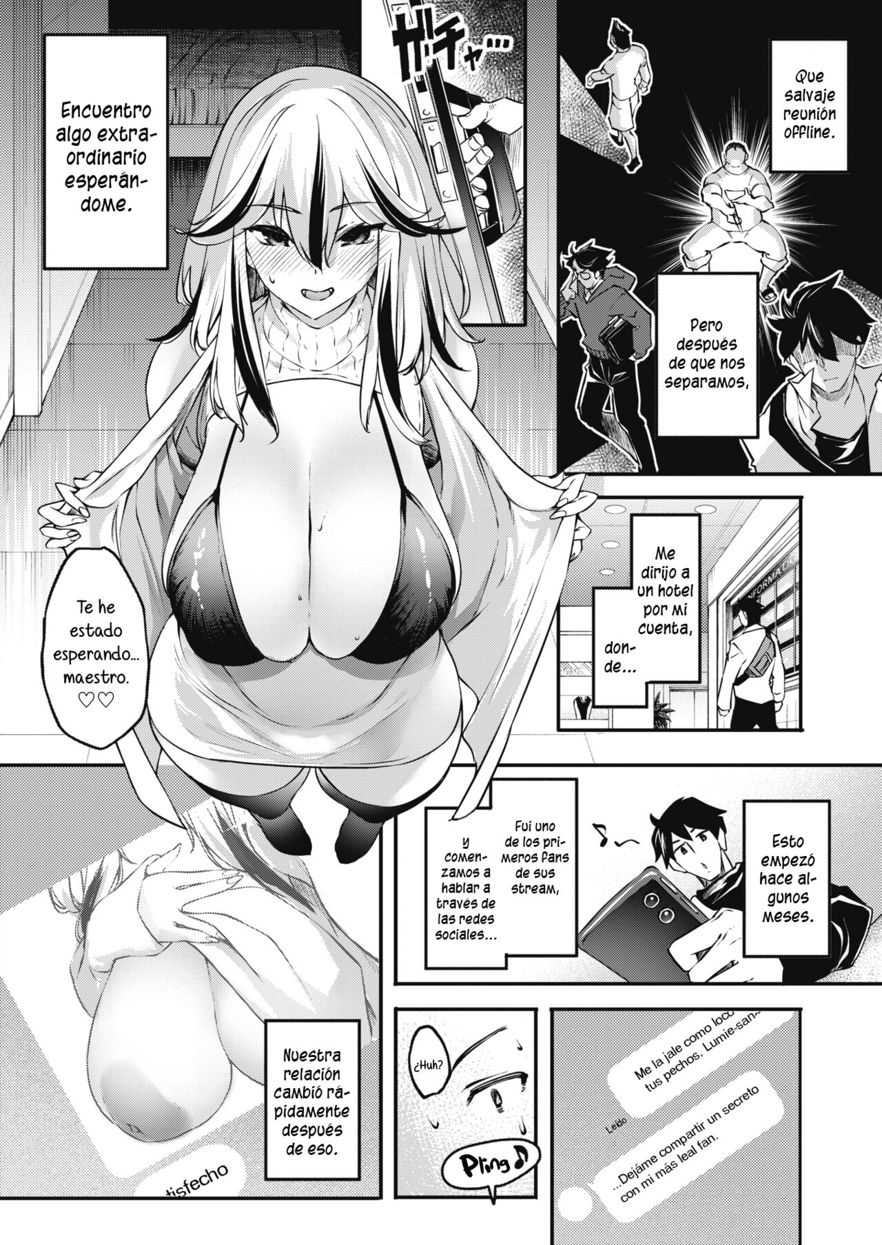 [Thomas] Ofu-kai no Hime Dare no Mono??? (COMIC Kairakuten BEAST 2022-06) [Spanish] [Anamnesis Scanlation] [Digital] 画像番号 4