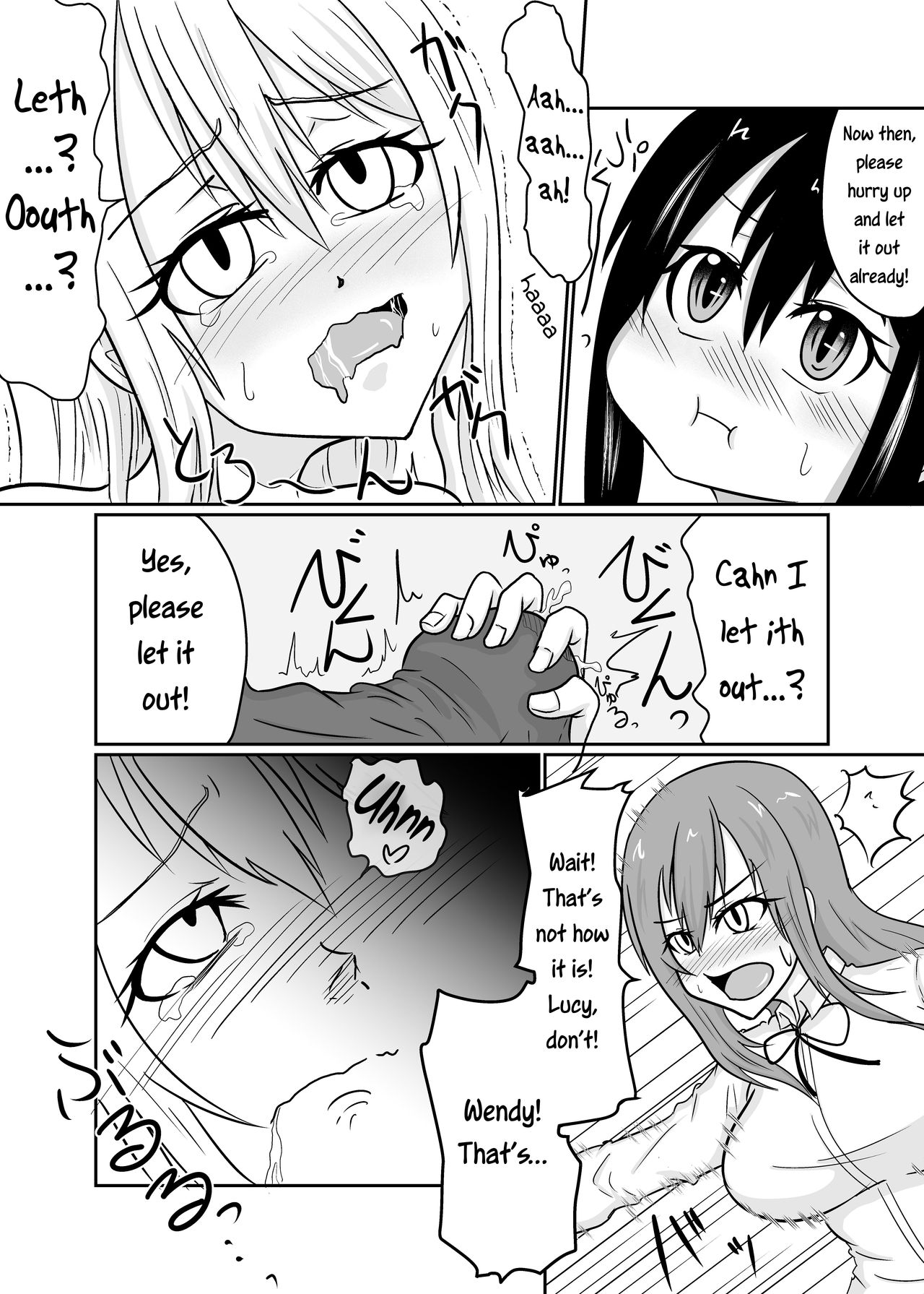 [Aju ga Mitsukarimasen (Aju)] Futana-LINK! III (Fairy Tail) [English] [EHCOVE] 图片编号 14