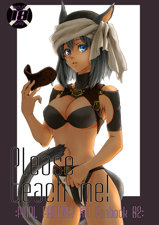 (C87) [Akai Tsubasa (Tachibana Chata)] Please teach me! (Final Fantasy XIV) [Chinese] [吃瓜小分队汉化组] 2eme image