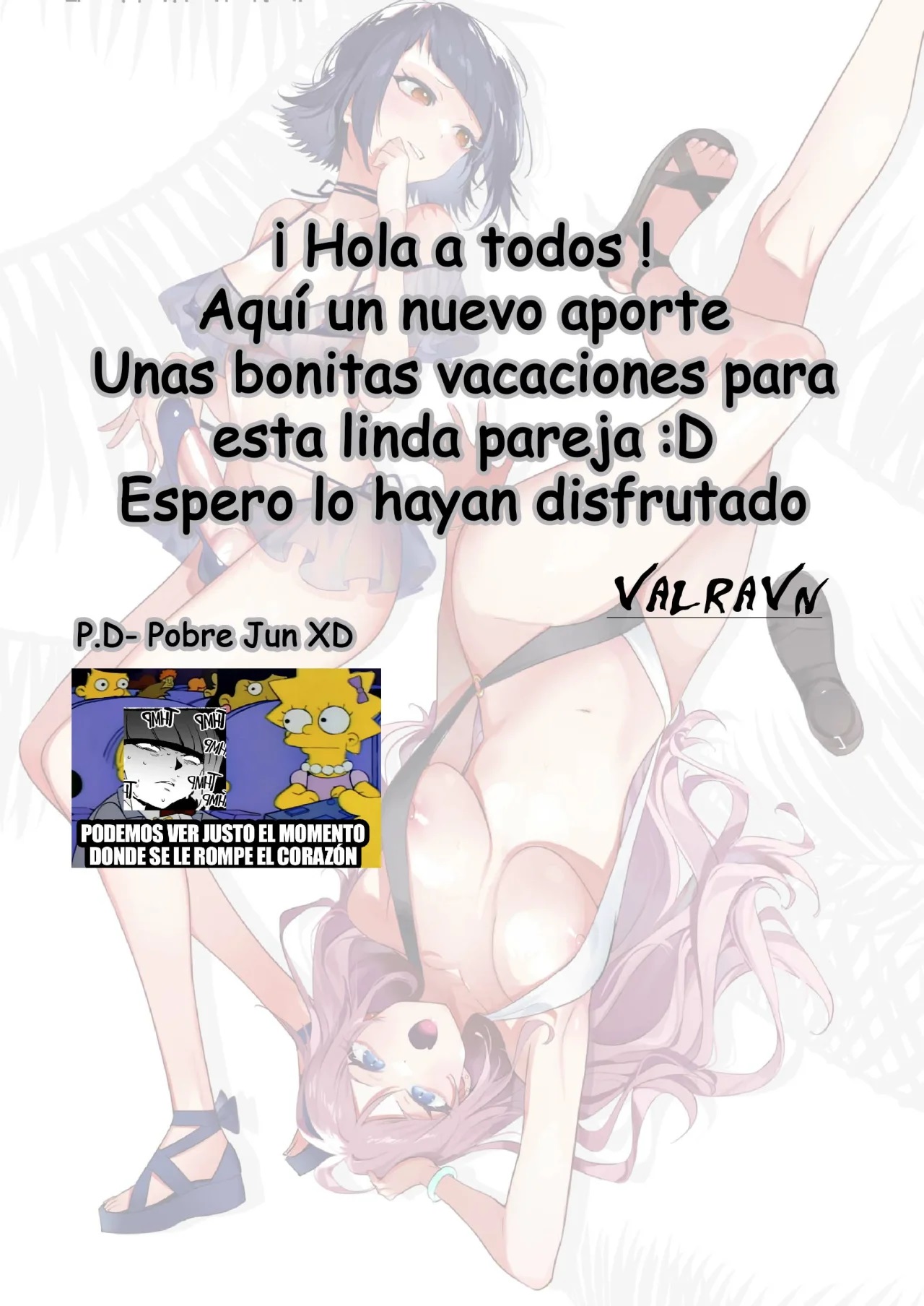 [Hibon (Itami)] Futanari-san to Nonke-san Vacance Hen | Straight Girl Meets Futa: Vacation Arc [Spanish] [Valravn] [Decensored] [Digital] imagen número 37