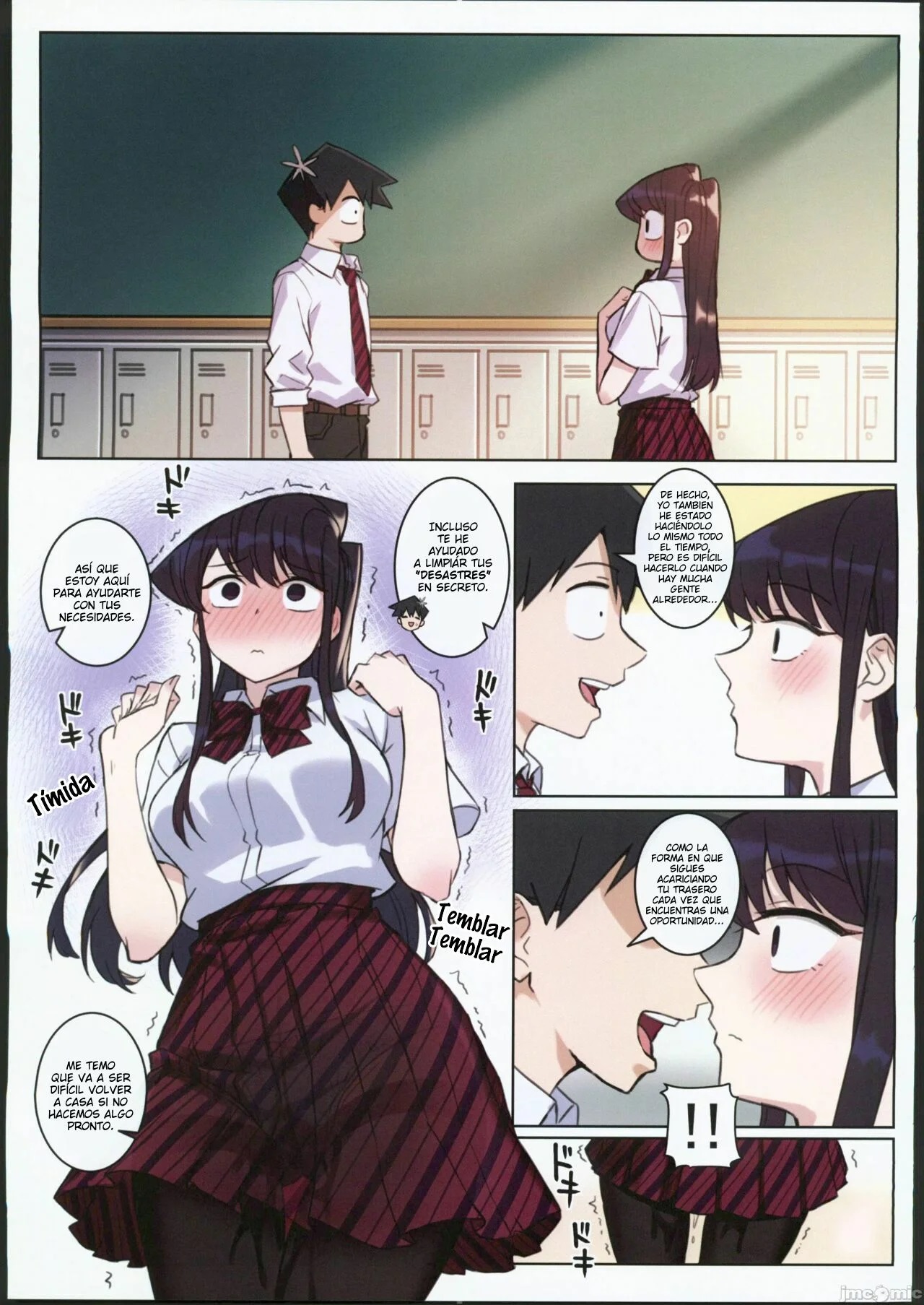 (FF40) [Tsukikaze Machi (Wox Yang)] Komi-san wa, H Mousoushou desu. Vol. 2 (Komi-san wa, Komyushou desu.) [Spanish] [Patata_TRANSLATIONS] 이미지 번호 17