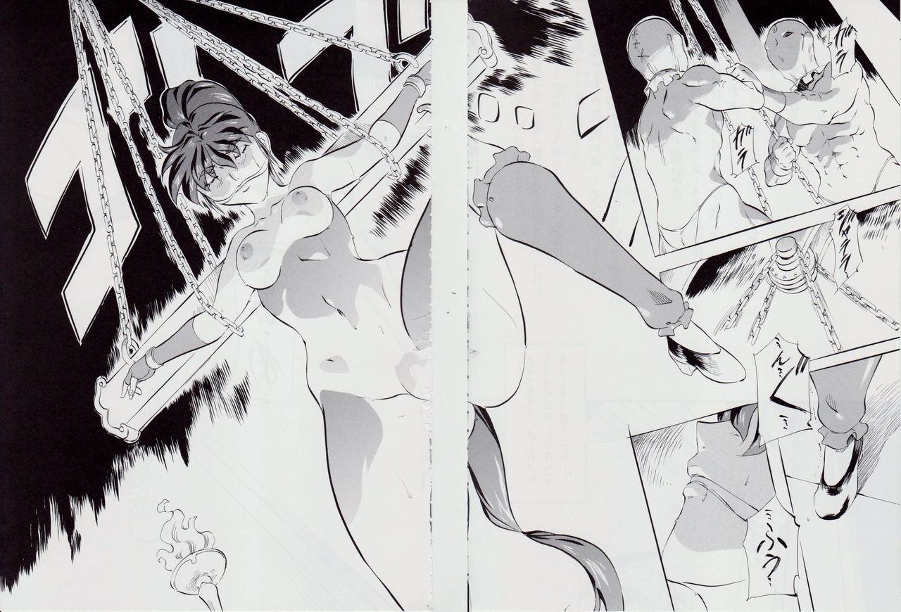 [Busou Megami (Kannaduki Kanna)] 亜衣&麻衣 DSII ~千年地獄編~ (Injuu Seisen Twin Angels) numero di immagine  5