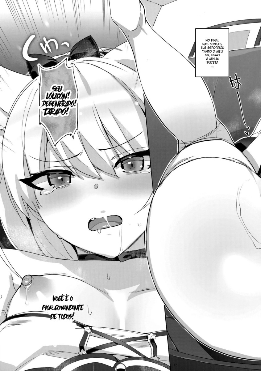 (C93) [Number2 (Takuji)] Kaikin! Namaiki Hammann (Azur Lane) [Portuguese-BR] 图片编号 13