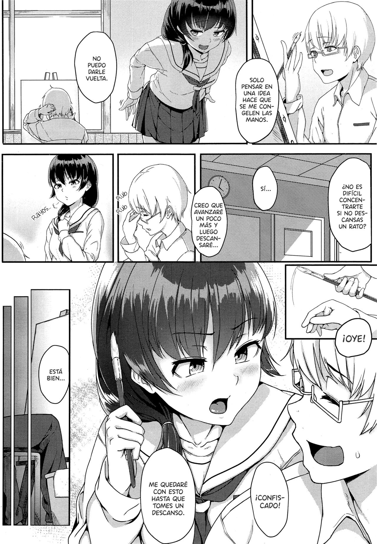 [Aoi Tiduru] Koibito Miman (Comic Koh vol.4) [Spanish] image number 2