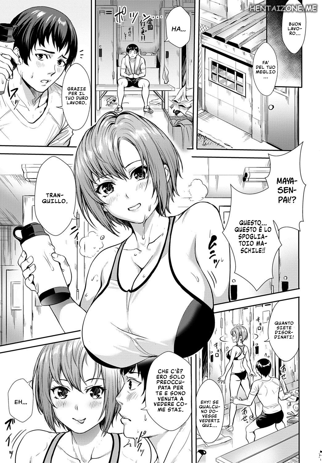 [Ogino Satoshi] Follow Running | Nello Spogliatoio della Palestra (COMIC Anthurium 2020-02) [Italian] [Digital] image number 3