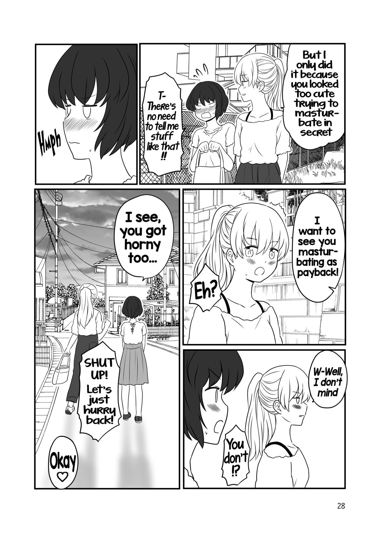 [Kurosawa Karura] A yuri couple does exhibitionism at the beach [English] image number 27