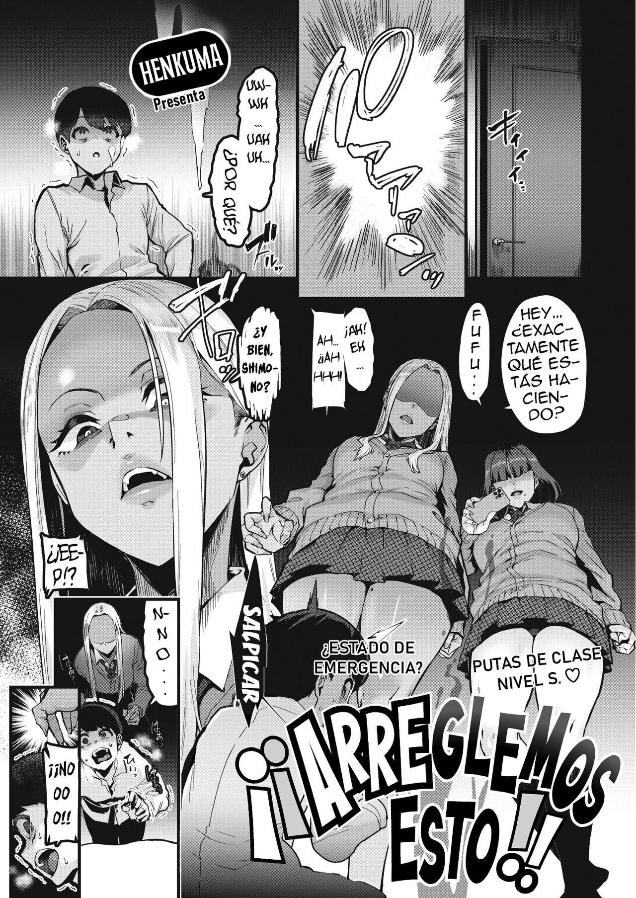 [Henkuma] Shirokuro o Tsukeru!! | ¡¡Arreglemos Esto!! (COMIC X-EROS #101) [Spanish] [SSRTranslations & Anime no Mansebia] [Digital] 画像番号 1