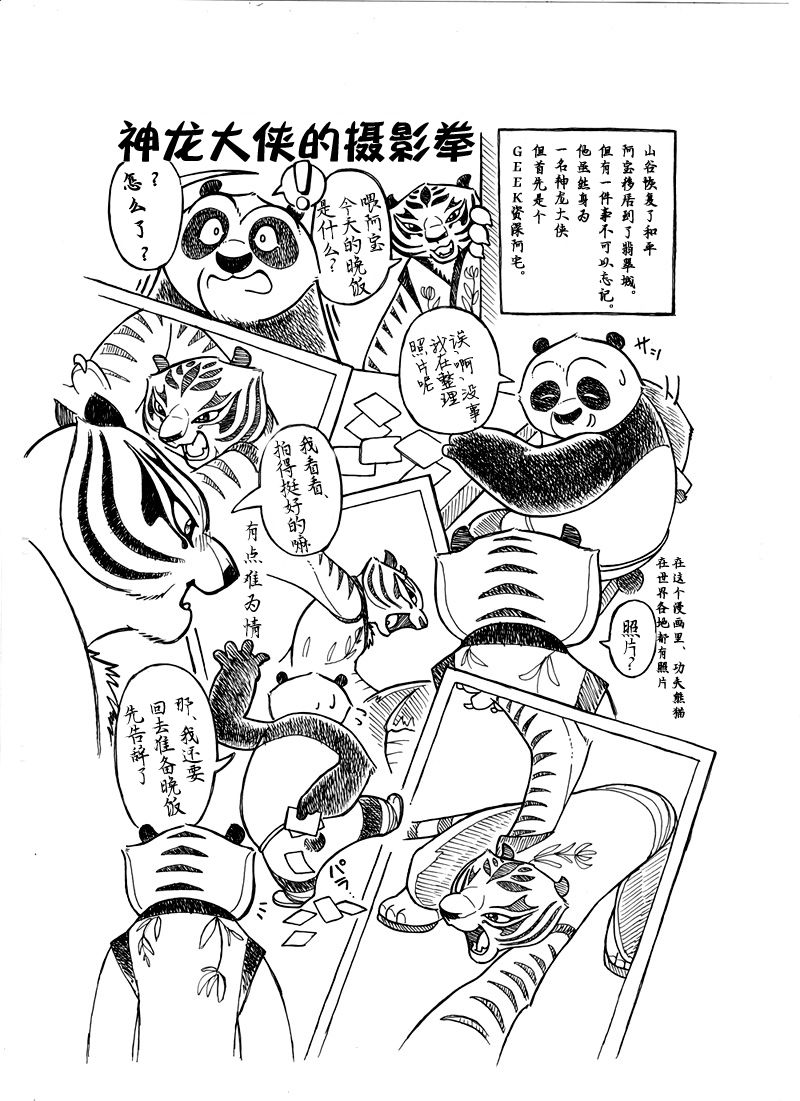 [Maple Forest (Archipelago)] Ryuu Senshi-teki Satsuei Ken (Tigress Stripe) (Kung Fu Panda) [Chinese] [逃亡者x新桥月白日语社汉化] 图片编号 3