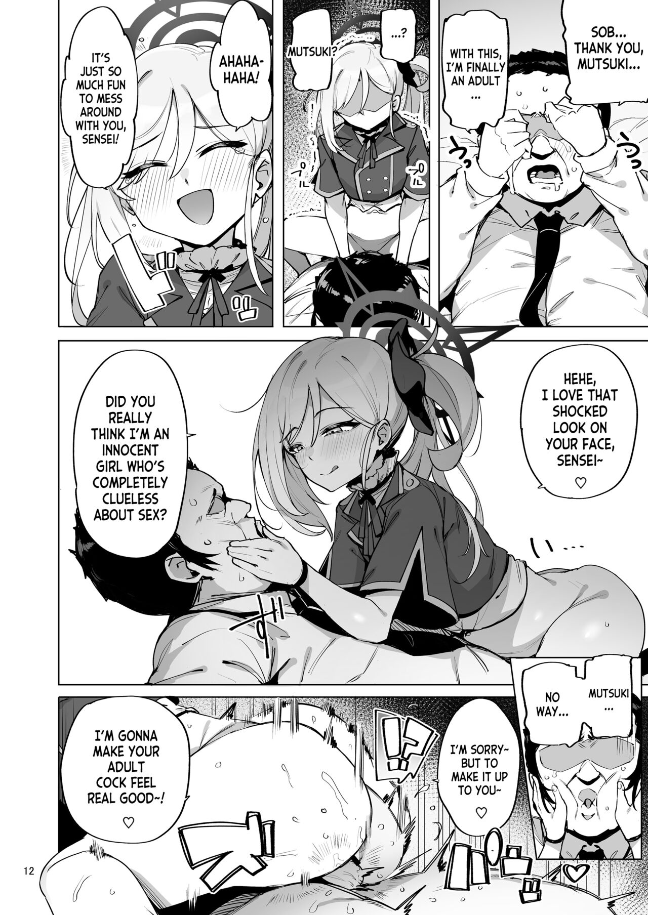 [wakamaker (wakamesan)] mutsuki de doutei sutetai (Blue Archive) [English] [desudesu] [Digital] 13eme image