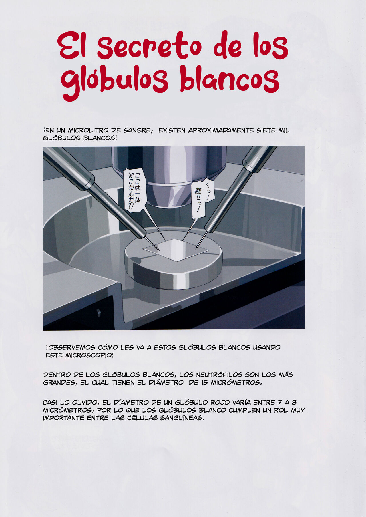 (C99) [M-ya (Mikoyan)] Hakkekkyu no Himitsu (Cells at Work) [Spanish] [Lanerte] 图片编号 3