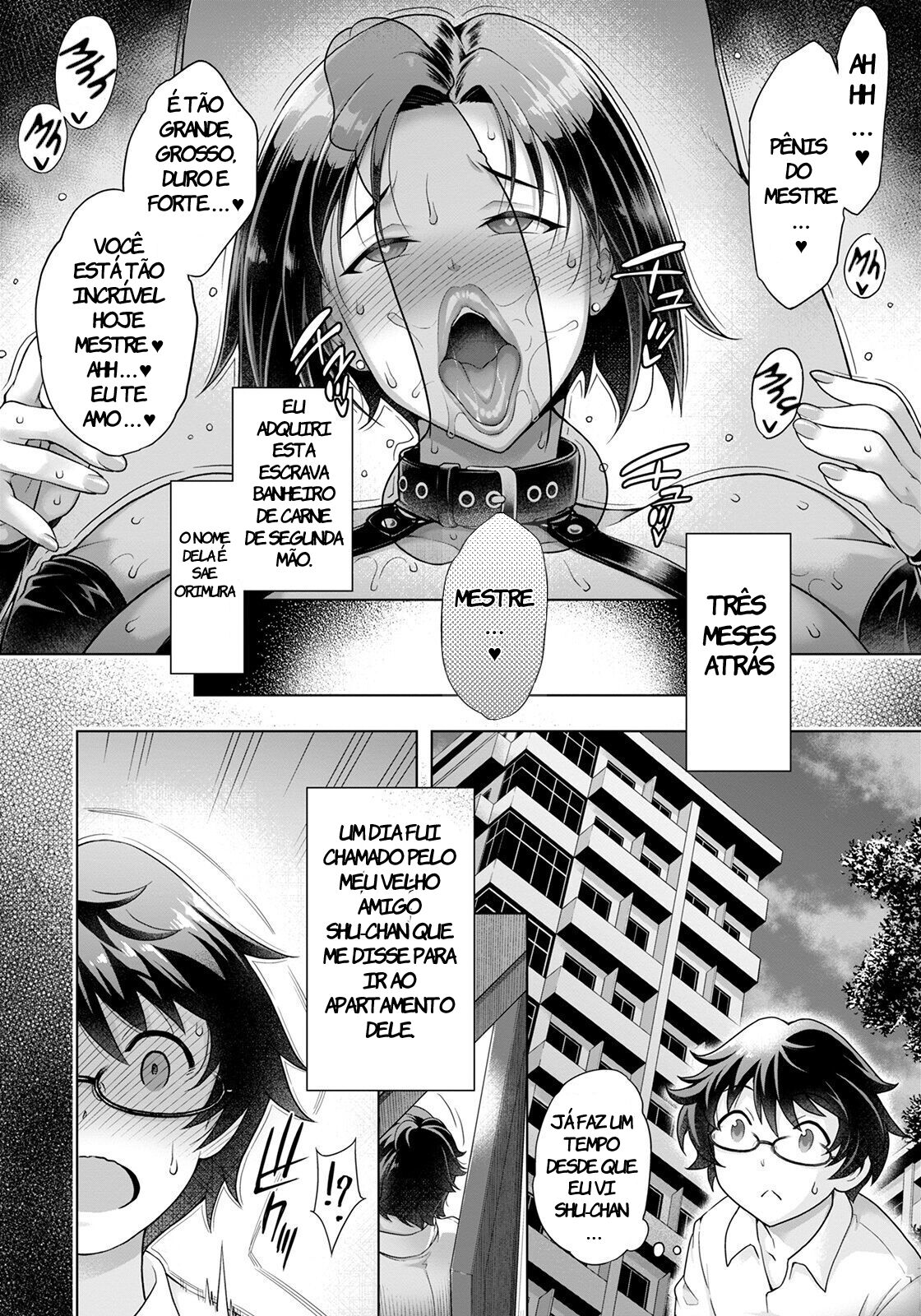 [Aoyama Akira] Sekaiichi Shiawase na Nikubenki | A Banheiro de Carne Mais Feliz do Mundo (ANGEL Club 2022-08) [Portuguese-BR] image number 2