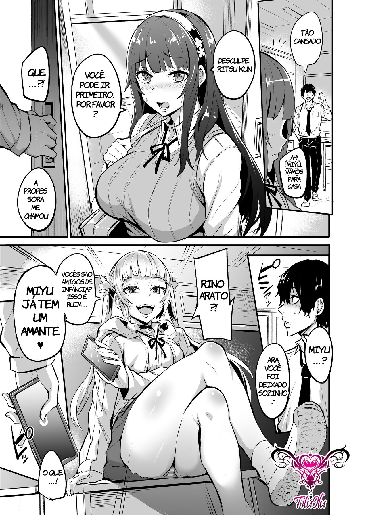 [Dramus] Maotoko-kei Heroine Kanotto-kei Onnaaruji-kaku [Portuguese-BR] 图片编号 1