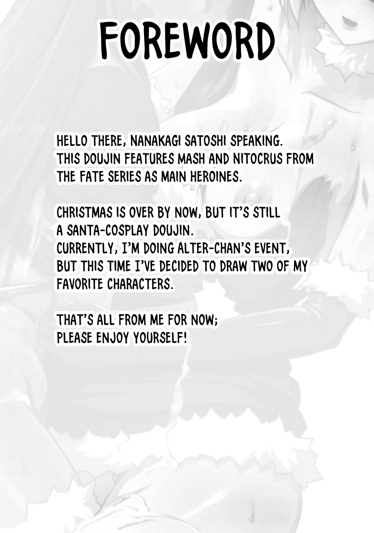 [Nanatsu no Kagiana (Nanakagi Satoshi)] Merry NitocrisMash (Fate/Grand Order) [Digital] [EHCOVE] [English] numero di immagine  3