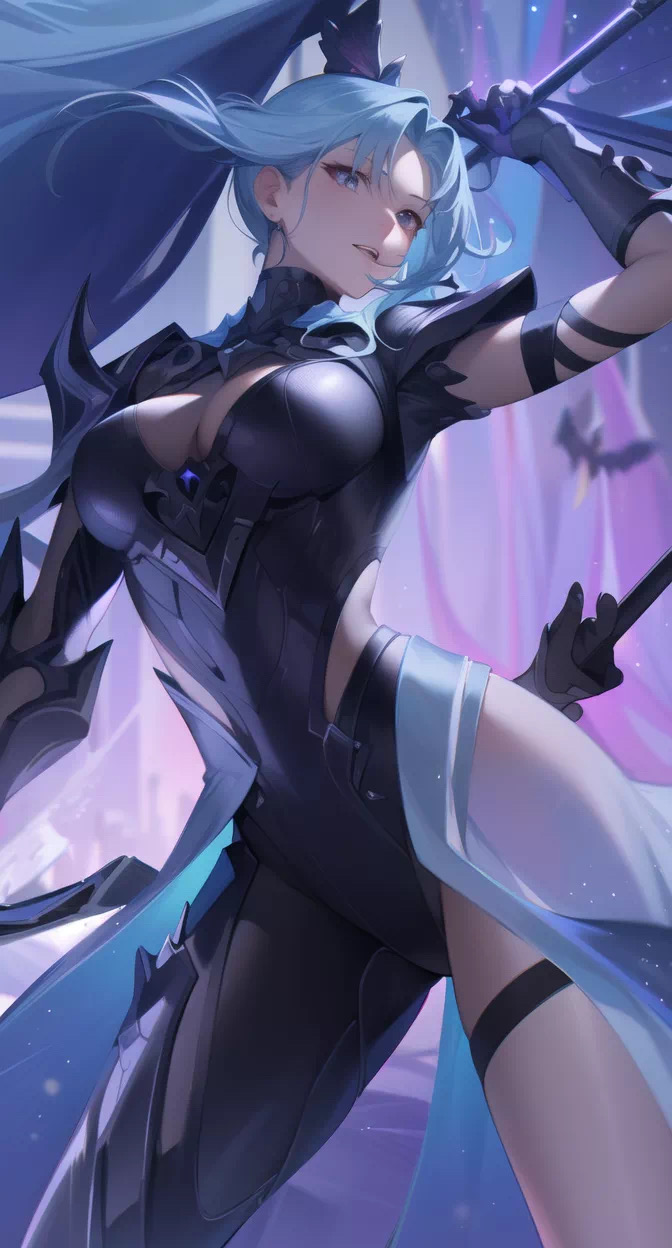 王者荣耀 花木兰 未来纪元 [AL Generated] 图片编号 1