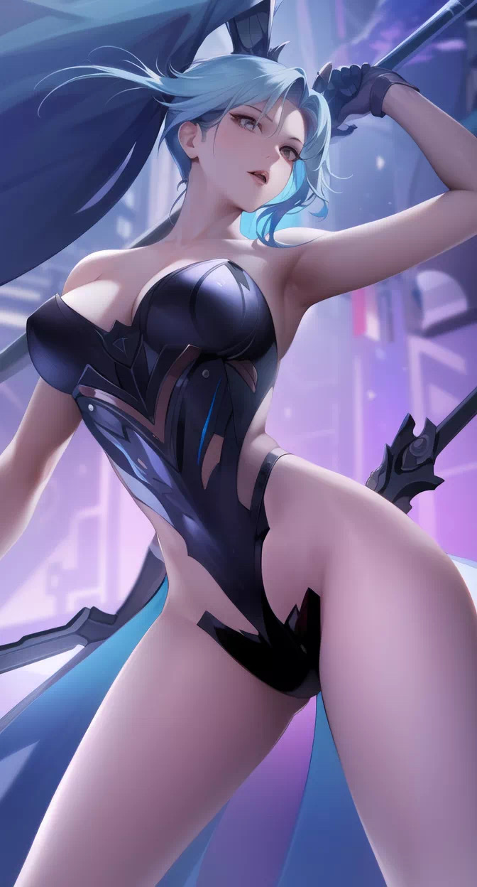 王者荣耀 花木兰 未来纪元 [AL Generated] 图片编号 4