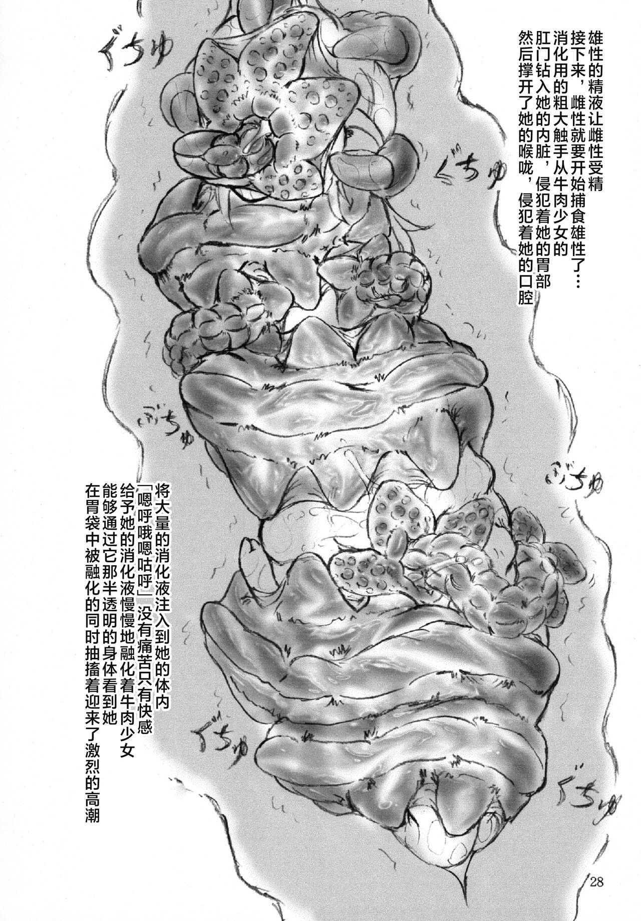 (C88) [Sumomo Dou (Sumomo EX)] Gyuuniku Shoujo to Esagakari to Ojou-sama [Chinese] [不咕鸟汉化组] imagen número 27