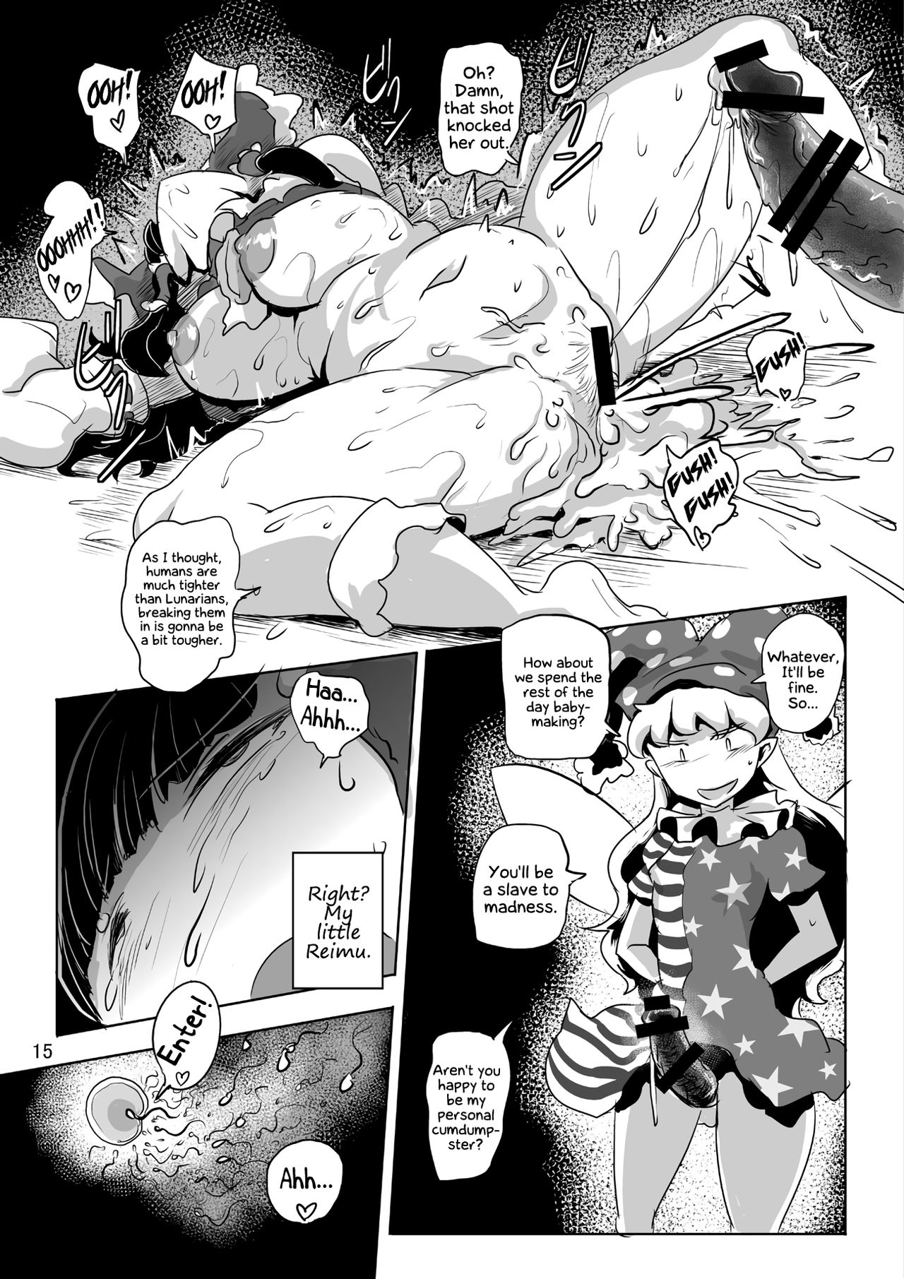 [Ana Futatsu (Wenajii)] Jigoku no Tanetsuke Yousei | The Impregnating Fairy From Hell! (Touhou Project) [Digital] [English] [EHCOVE] numero di immagine  16