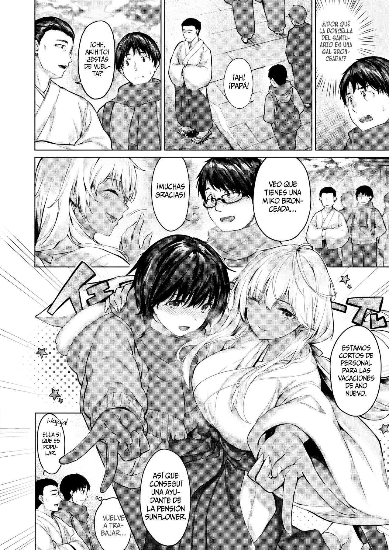 [Hinasaki Yo] Gal Miko (COMIC Kairakuten BEAST 2023-02) [Spanish] [SSR Translations] [Digital] 图片编号 2