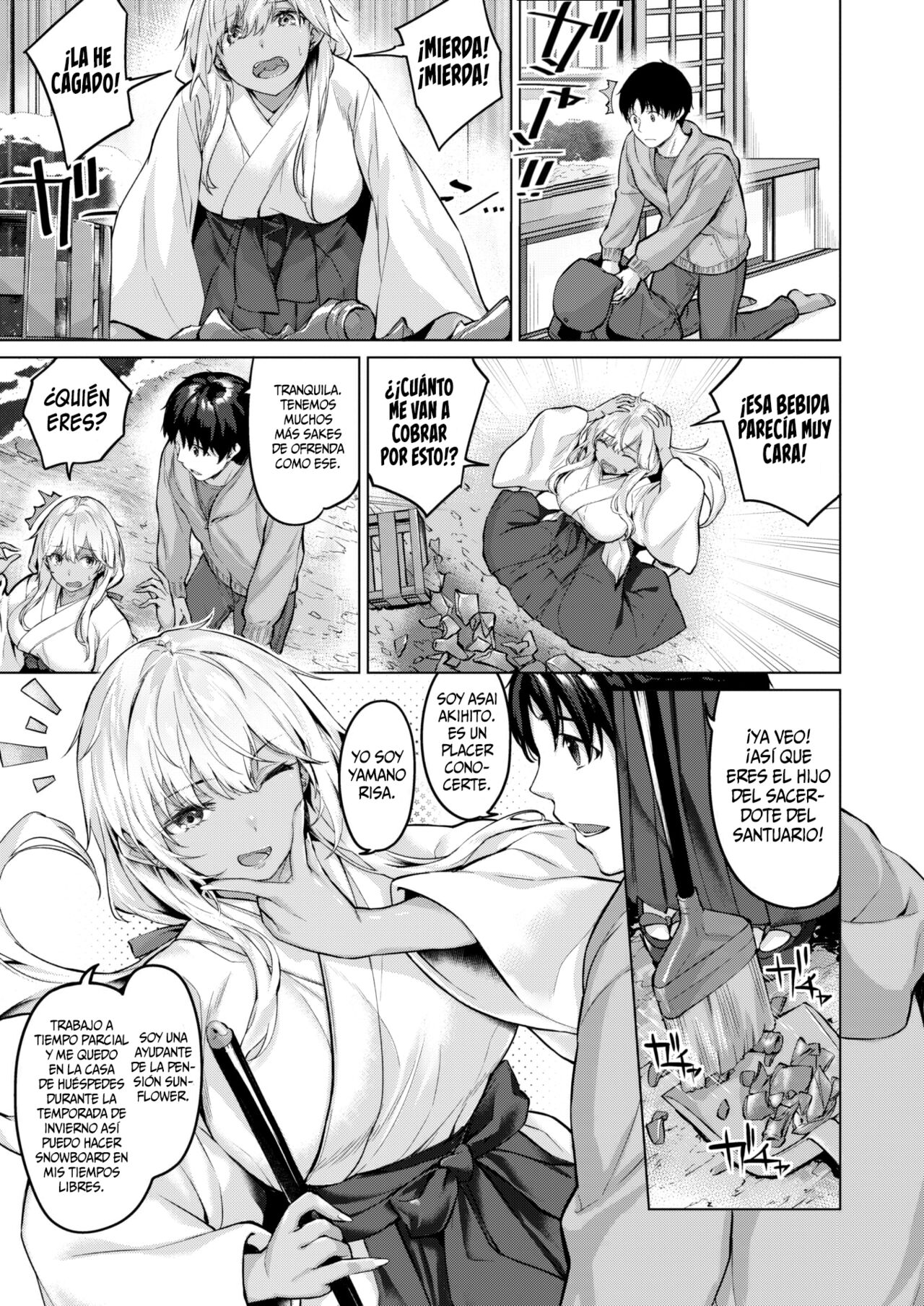 [Hinasaki Yo] Gal Miko (COMIC Kairakuten BEAST 2023-02) [Spanish] [SSR Translations] [Digital] 图片编号 3