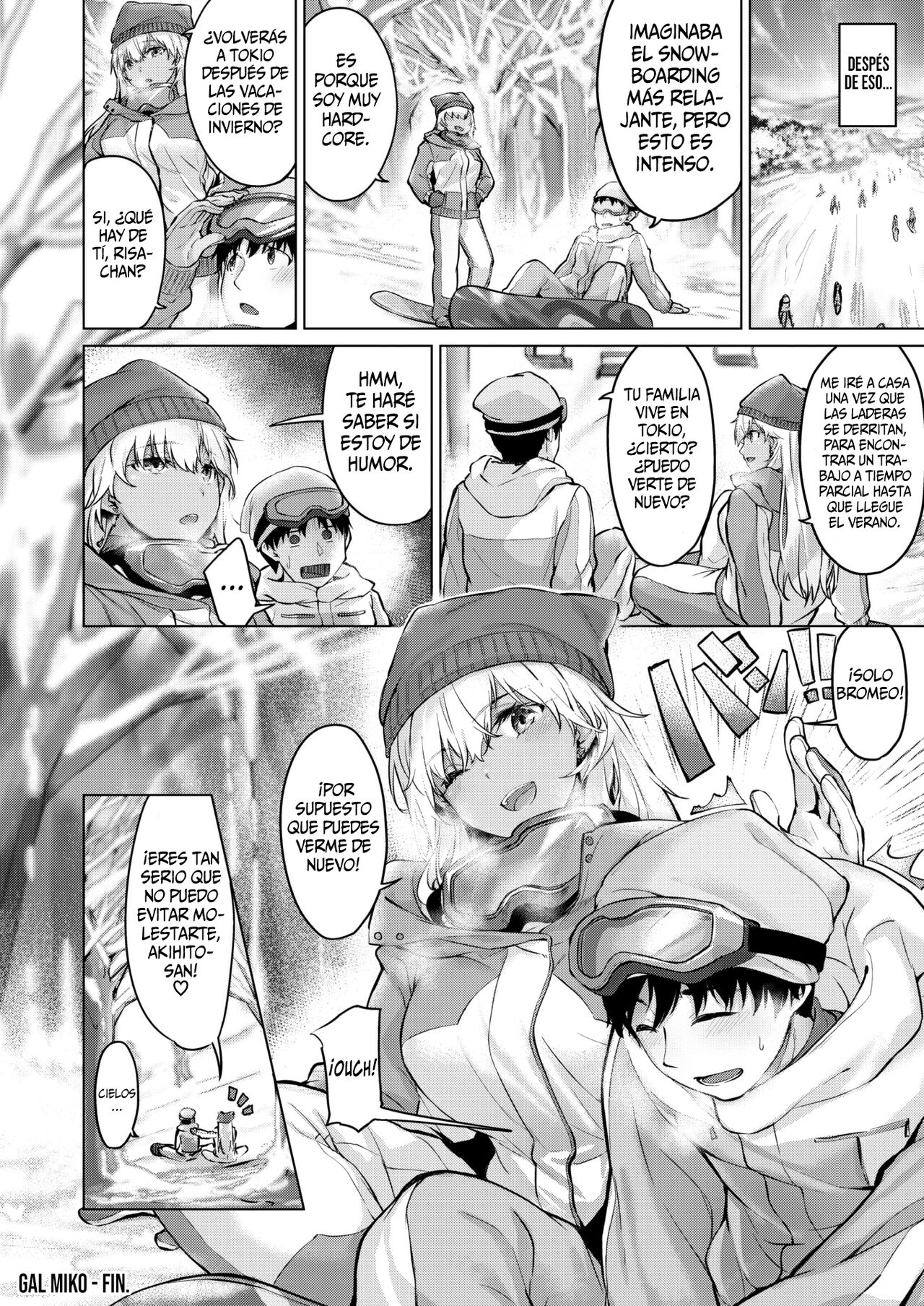 [Hinasaki Yo] Gal Miko (COMIC Kairakuten BEAST 2023-02) [Spanish] [SSR Translations] [Digital] 图片编号 20