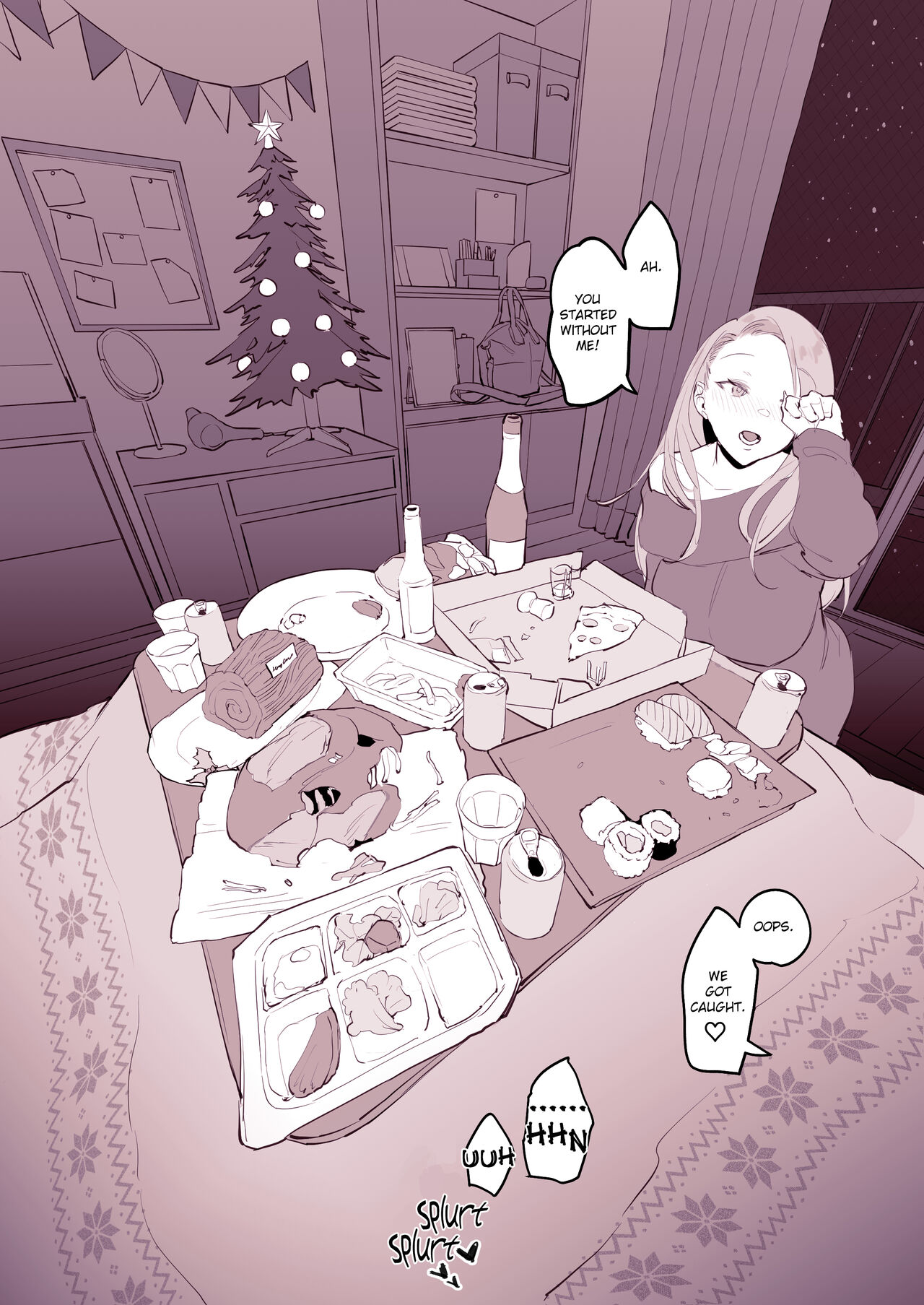 [Poriuretan] Uchinomi Christmas | Drinking at Home on Christmas [English] [flowerswamp] Bildnummer 7