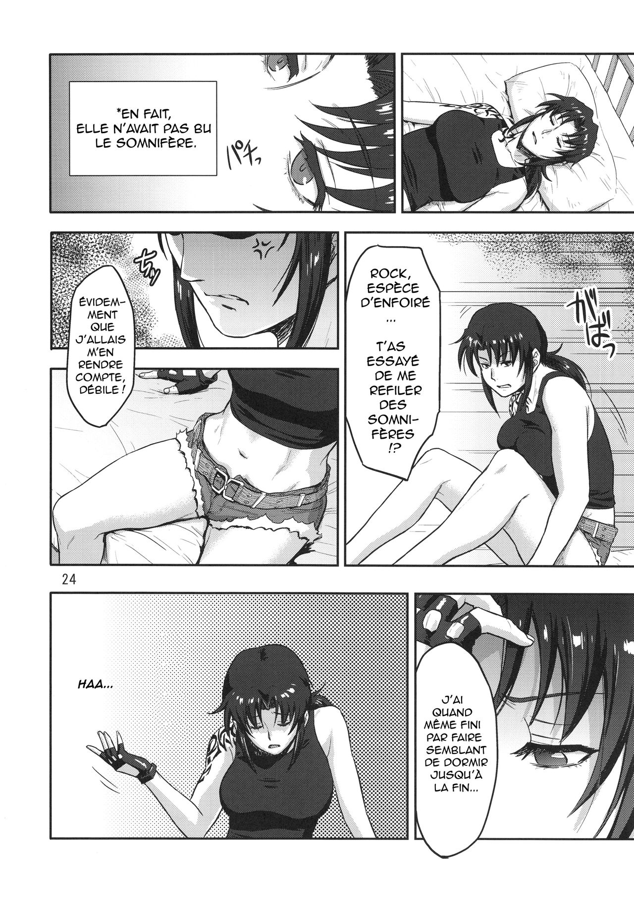 (C93) [AZASUKE WIND (AZASUKE)] Sleeping Revy (Black Lagoon) [French] [O-S] 图片编号 23