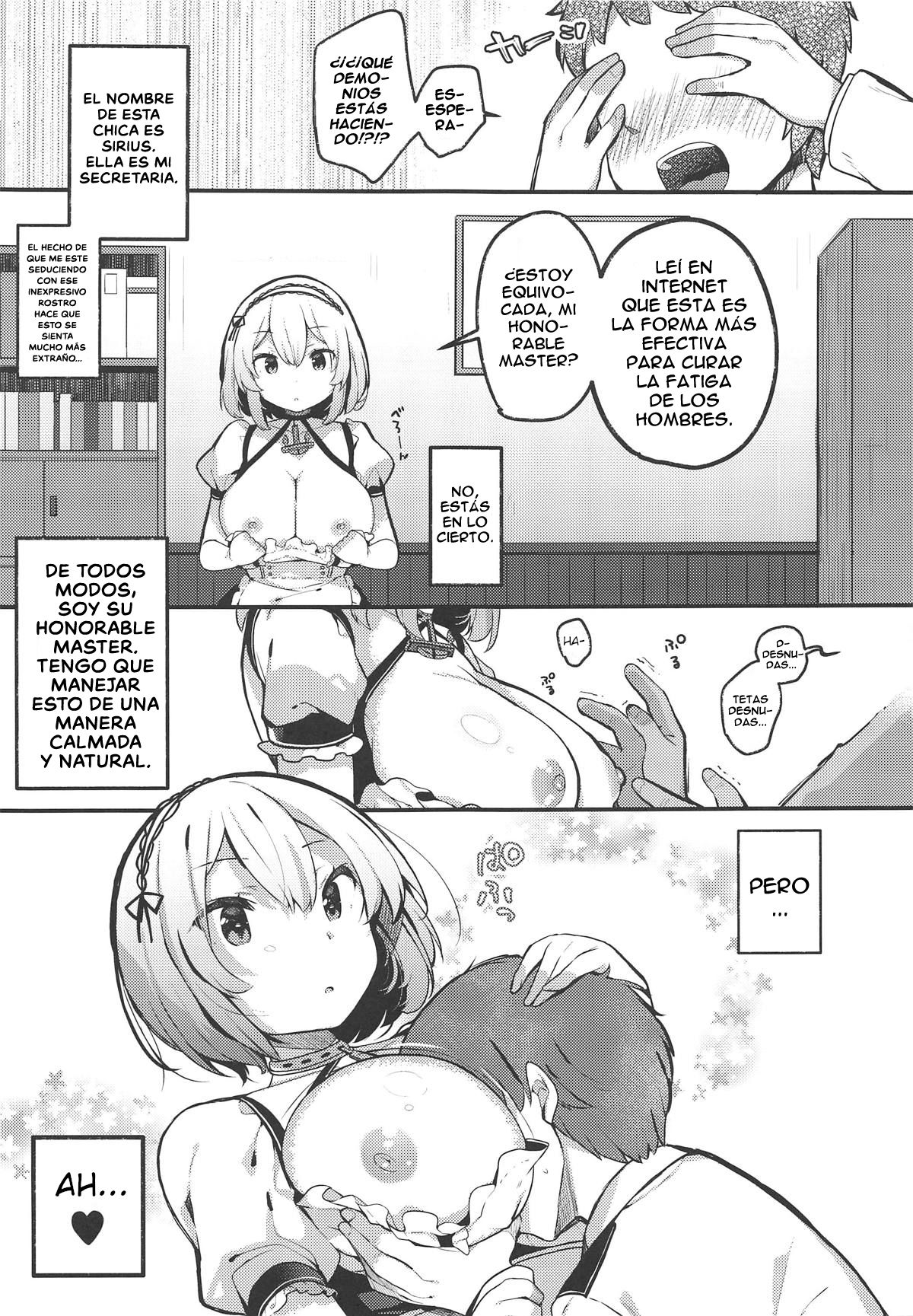 (COMIC1☆15) [mocha*2popcorn (Kibii Mocha)] Otoko o Tateru Iyashi no Maid-sama | La calmada sirvienta establece un hombre (Azur Lane) [Spanish] [HentaIsLife Scans] изображение № 4