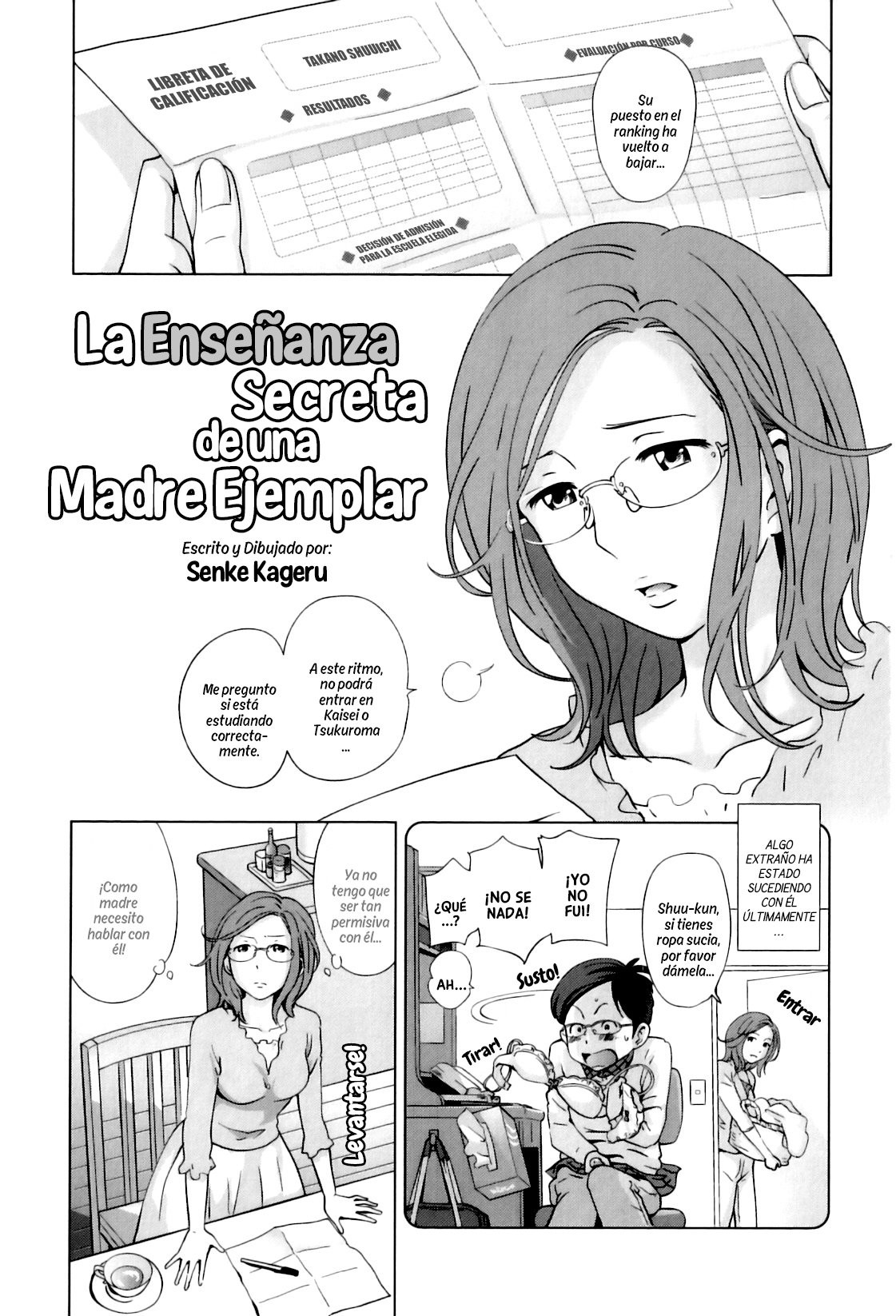 [Senke Kagero] Yuutousei Mama no Himitsu no Shitsuke | La Enseñanza Secreta de una Madre Ejemplar (Maman Love 4) [Spanish] [SrTraduc] numero di immagine  1
