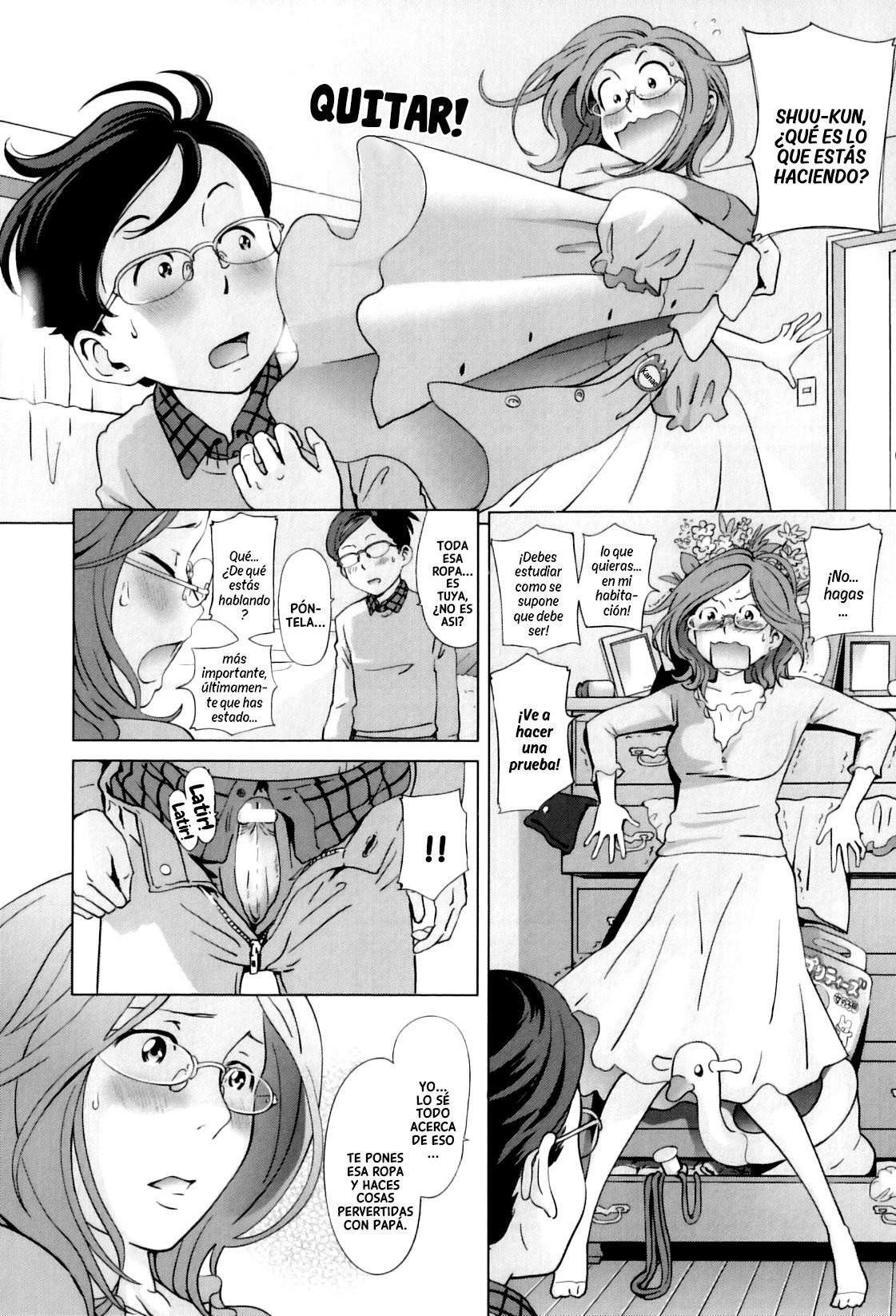 [Senke Kagero] Yuutousei Mama no Himitsu no Shitsuke | La Enseñanza Secreta de una Madre Ejemplar (Maman Love 4) [Spanish] [SrTraduc] numero di immagine  3