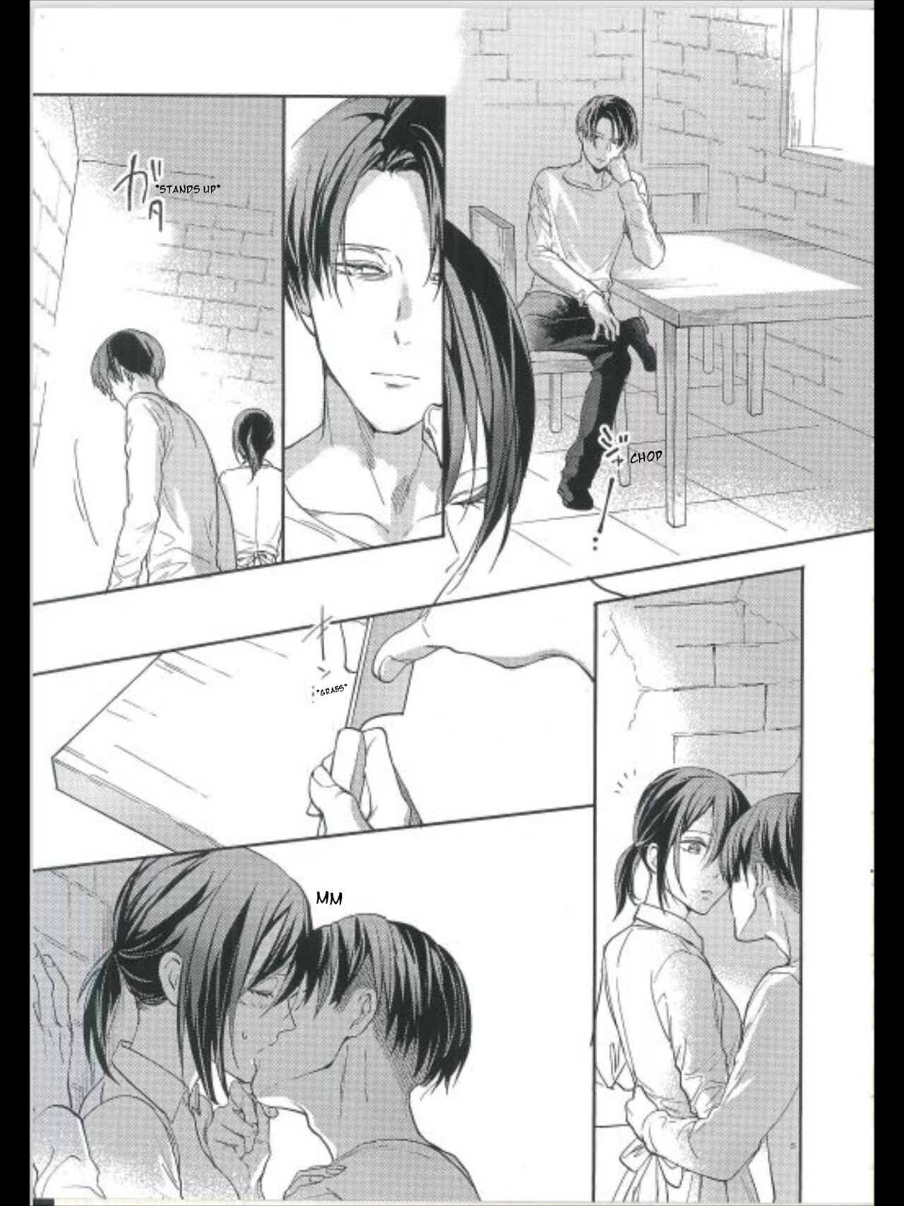 (C95) [Dissonance (Sakuragawa Naa)] Yuugou | Fusion (Shingeki no Kyojin) [English] image number 3