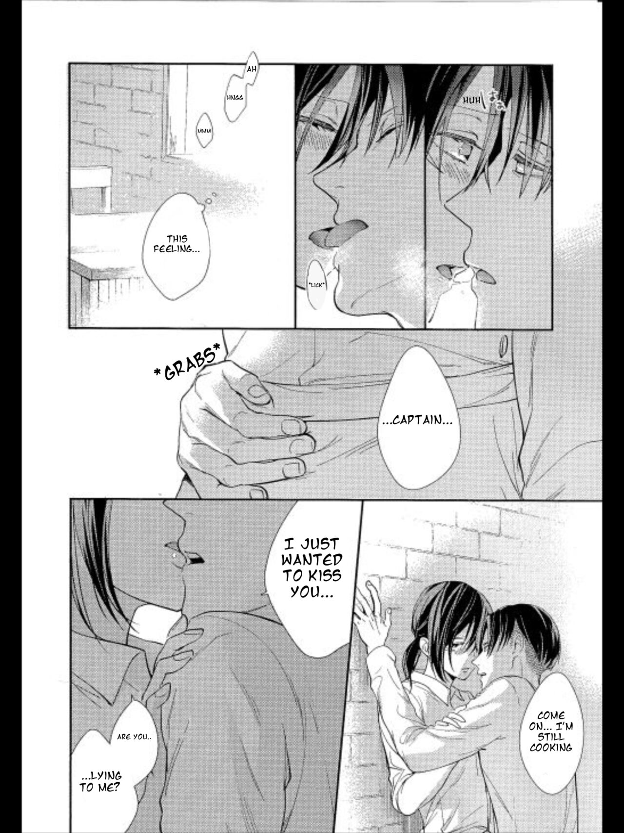 (C95) [Dissonance (Sakuragawa Naa)] Yuugou | Fusion (Shingeki no Kyojin) [English] image number 4