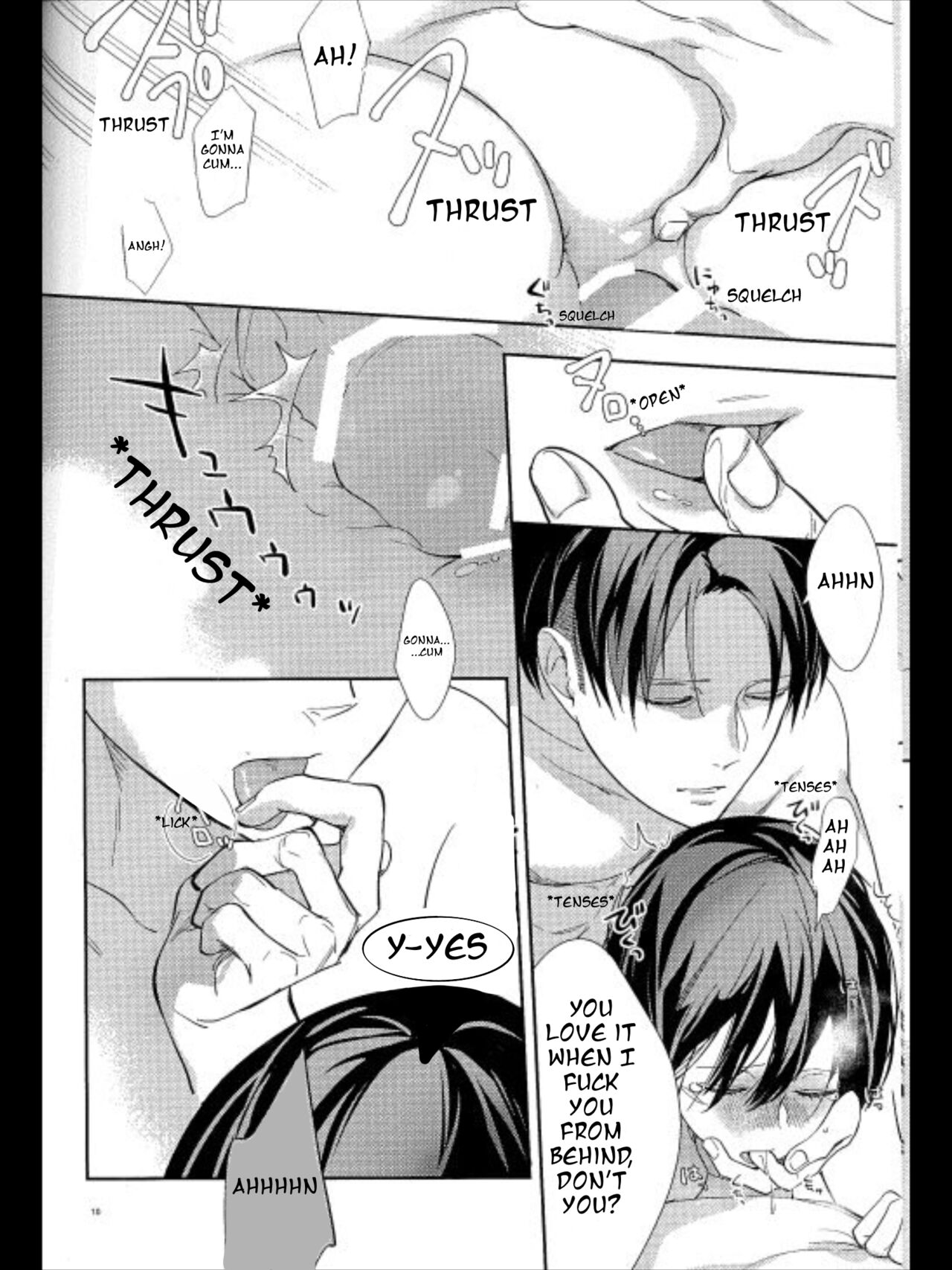 (C95) [Dissonance (Sakuragawa Naa)] Yuugou | Fusion (Shingeki no Kyojin) [English] image number 8