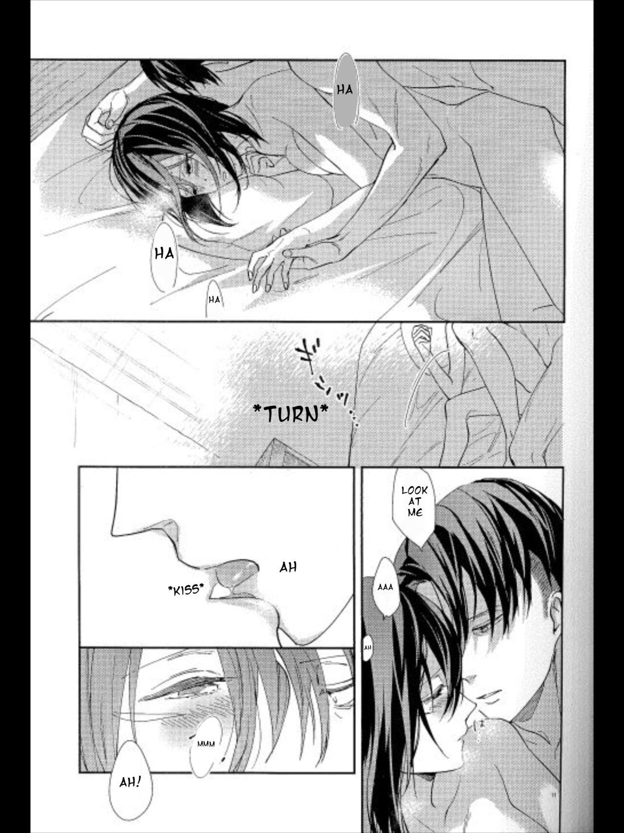 (C95) [Dissonance (Sakuragawa Naa)] Yuugou | Fusion (Shingeki no Kyojin) [English] image number 9