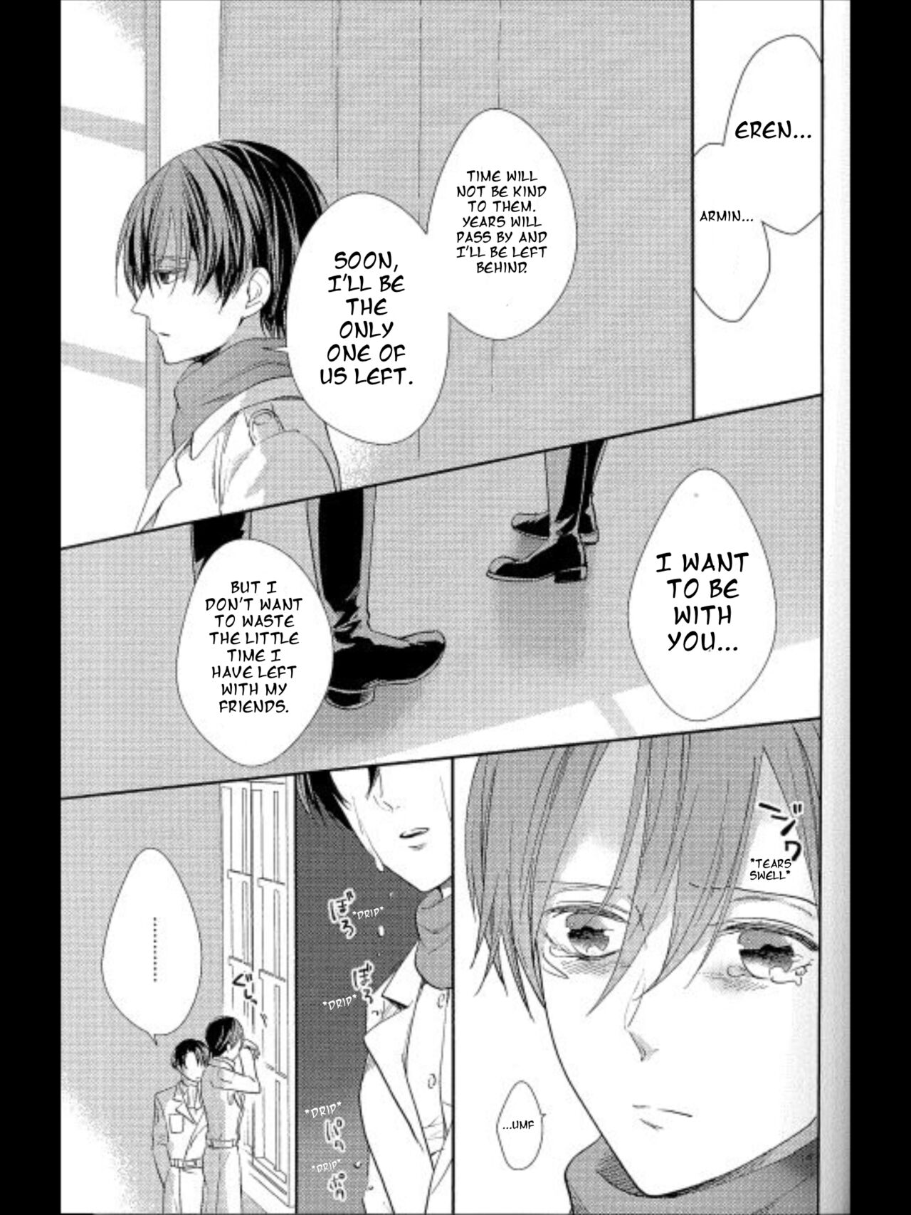 (C95) [Dissonance (Sakuragawa Naa)] Yuugou | Fusion (Shingeki no Kyojin) [English] image number 21