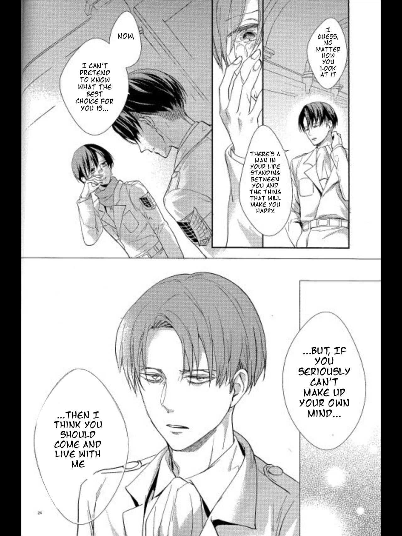 (C95) [Dissonance (Sakuragawa Naa)] Yuugou | Fusion (Shingeki no Kyojin) [English] image number 22