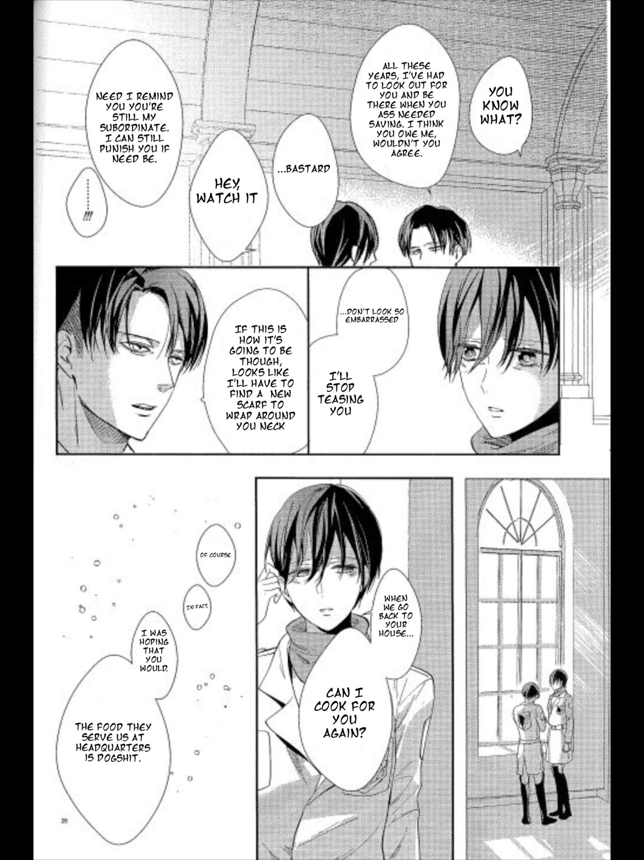 (C95) [Dissonance (Sakuragawa Naa)] Yuugou | Fusion (Shingeki no Kyojin) [English] image number 24