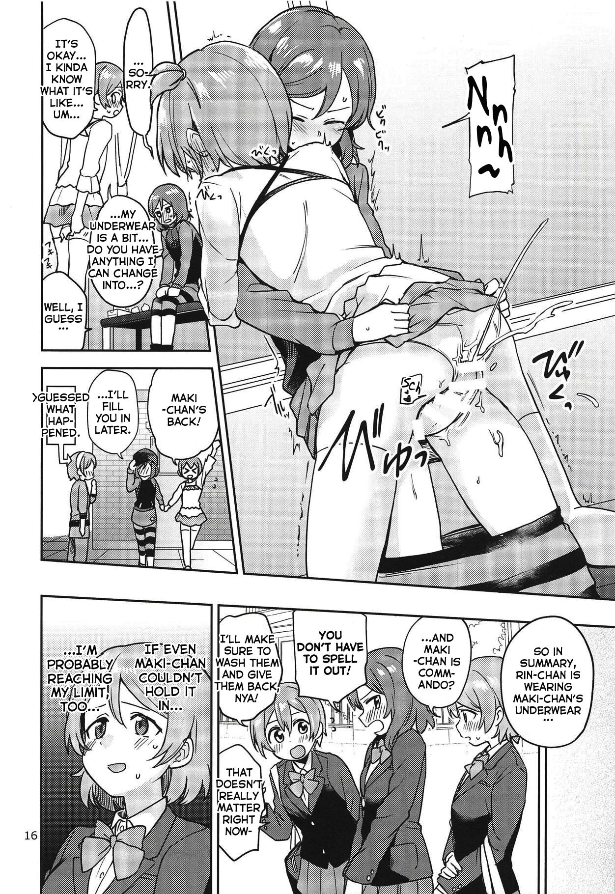 (C94) [Kurocan (Itsuki Kuro)] Rin no Mondai Kakusanchuu! (Love Live!) [English] [nemuiTL] image number 15