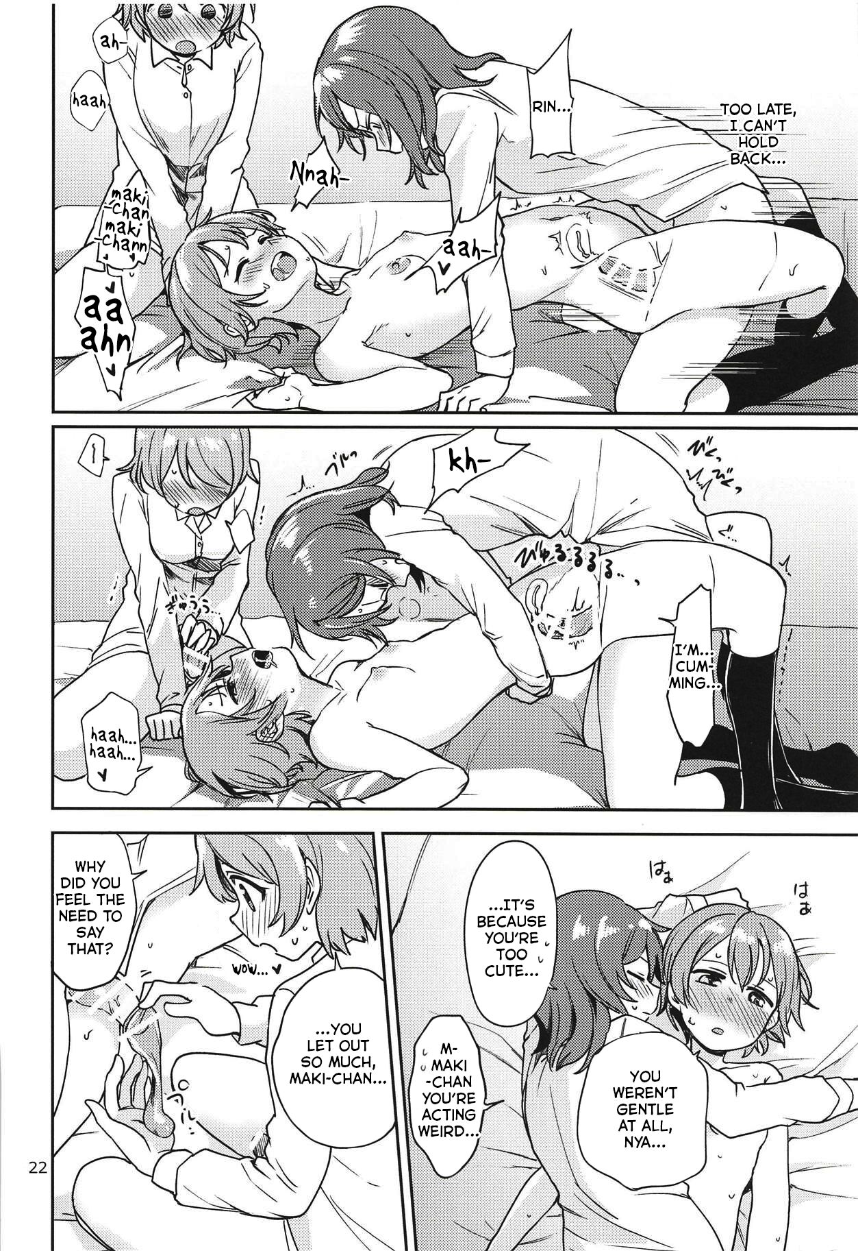 (C94) [Kurocan (Itsuki Kuro)] Rin no Mondai Kakusanchuu! (Love Live!) [English] [nemuiTL] image number 21