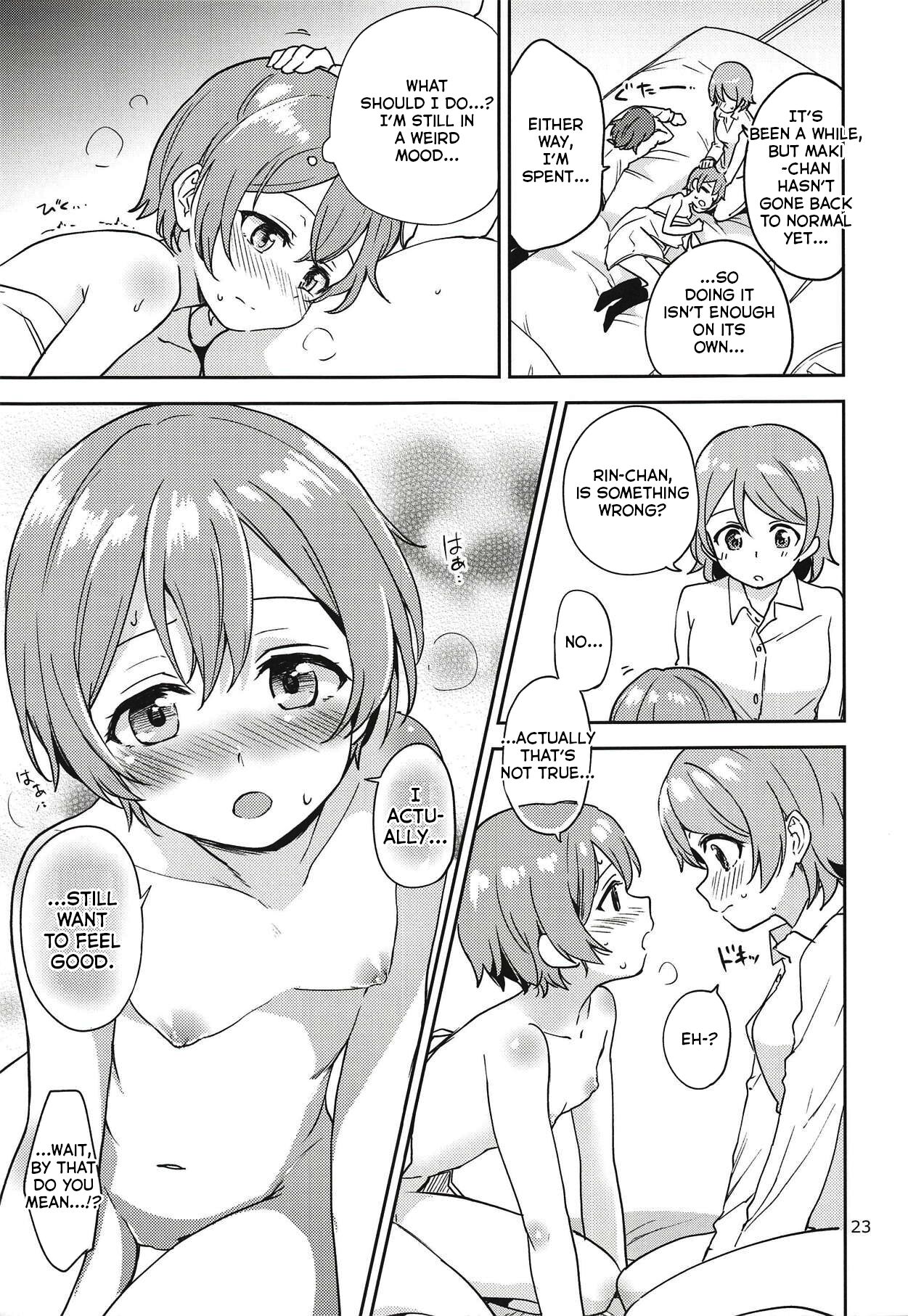 (C94) [Kurocan (Itsuki Kuro)] Rin no Mondai Kakusanchuu! (Love Live!) [English] [nemuiTL] image number 22