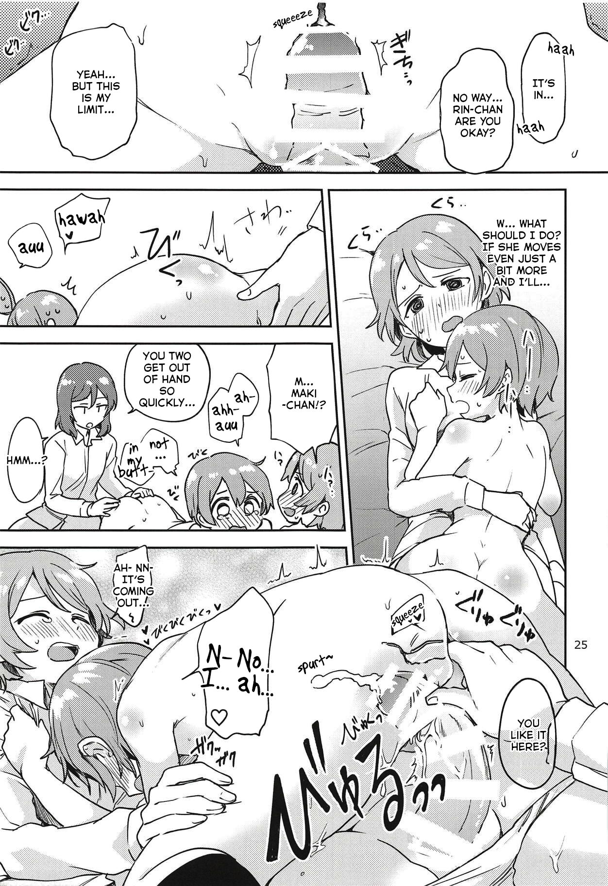(C94) [Kurocan (Itsuki Kuro)] Rin no Mondai Kakusanchuu! (Love Live!) [English] [nemuiTL] image number 24
