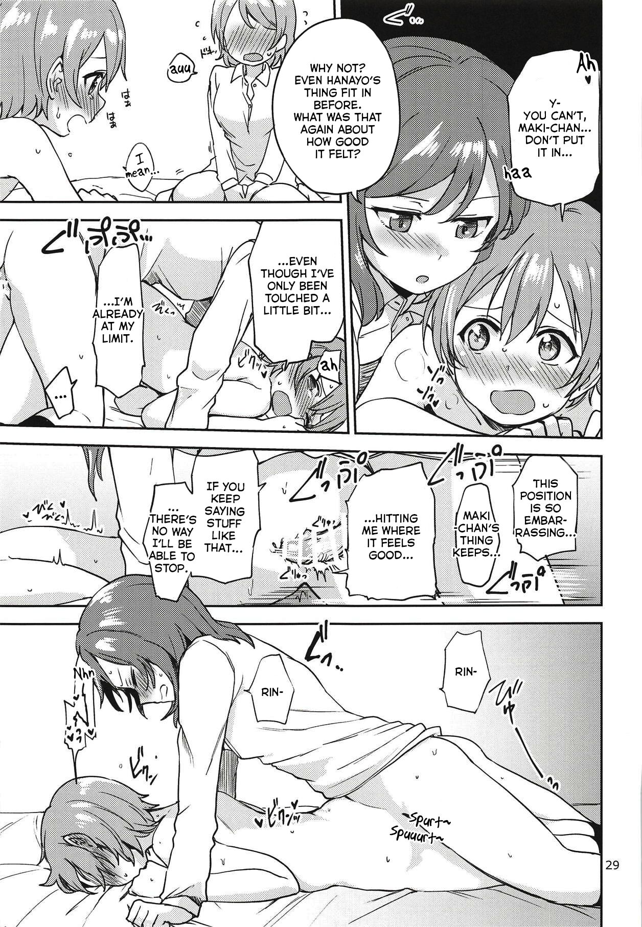 (C94) [Kurocan (Itsuki Kuro)] Rin no Mondai Kakusanchuu! (Love Live!) [English] [nemuiTL] image number 28