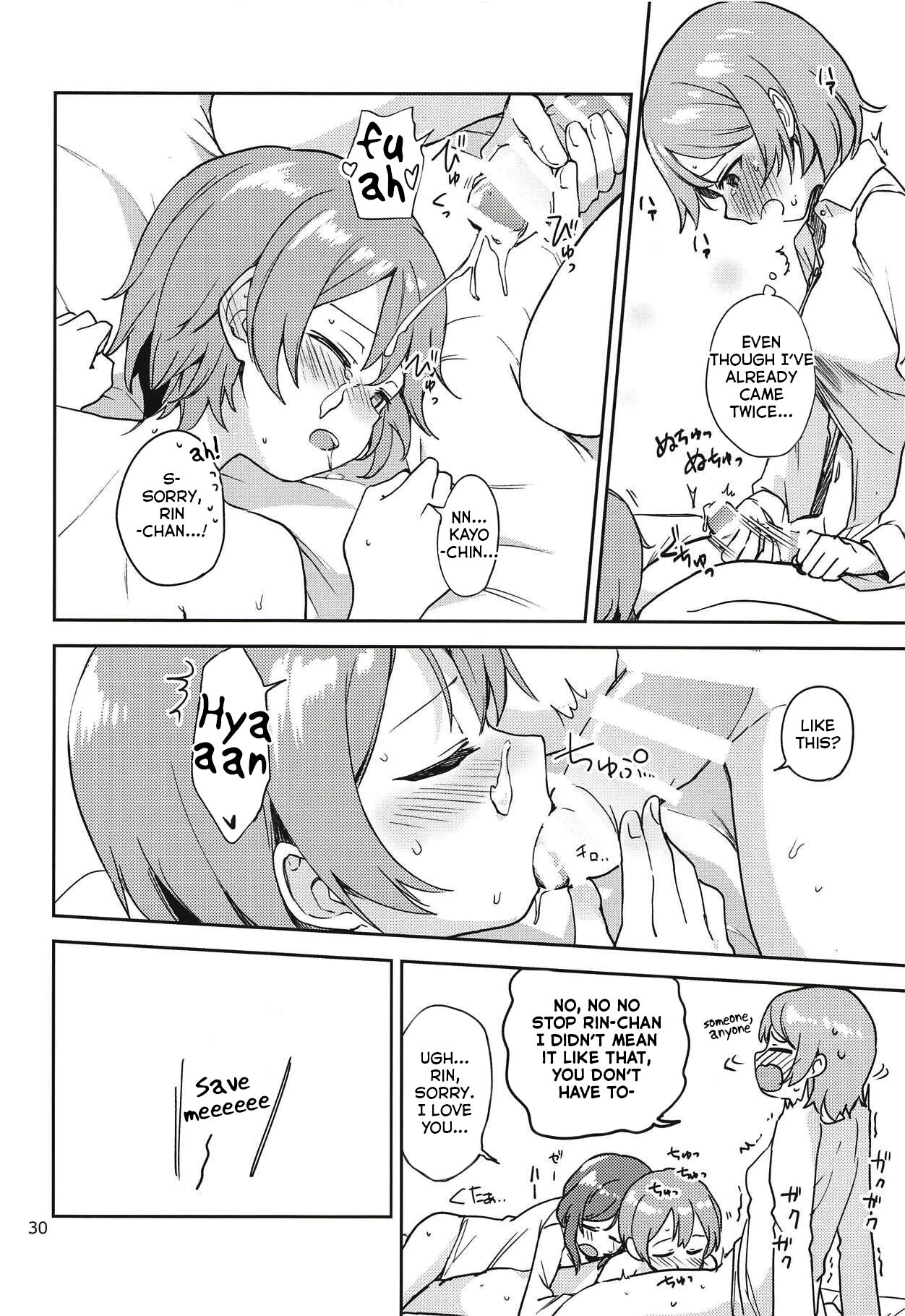 (C94) [Kurocan (Itsuki Kuro)] Rin no Mondai Kakusanchuu! (Love Live!) [English] [nemuiTL] image number 29