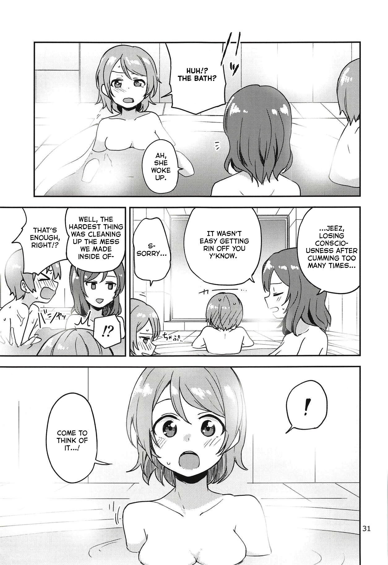 (C94) [Kurocan (Itsuki Kuro)] Rin no Mondai Kakusanchuu! (Love Live!) [English] [nemuiTL] image number 30