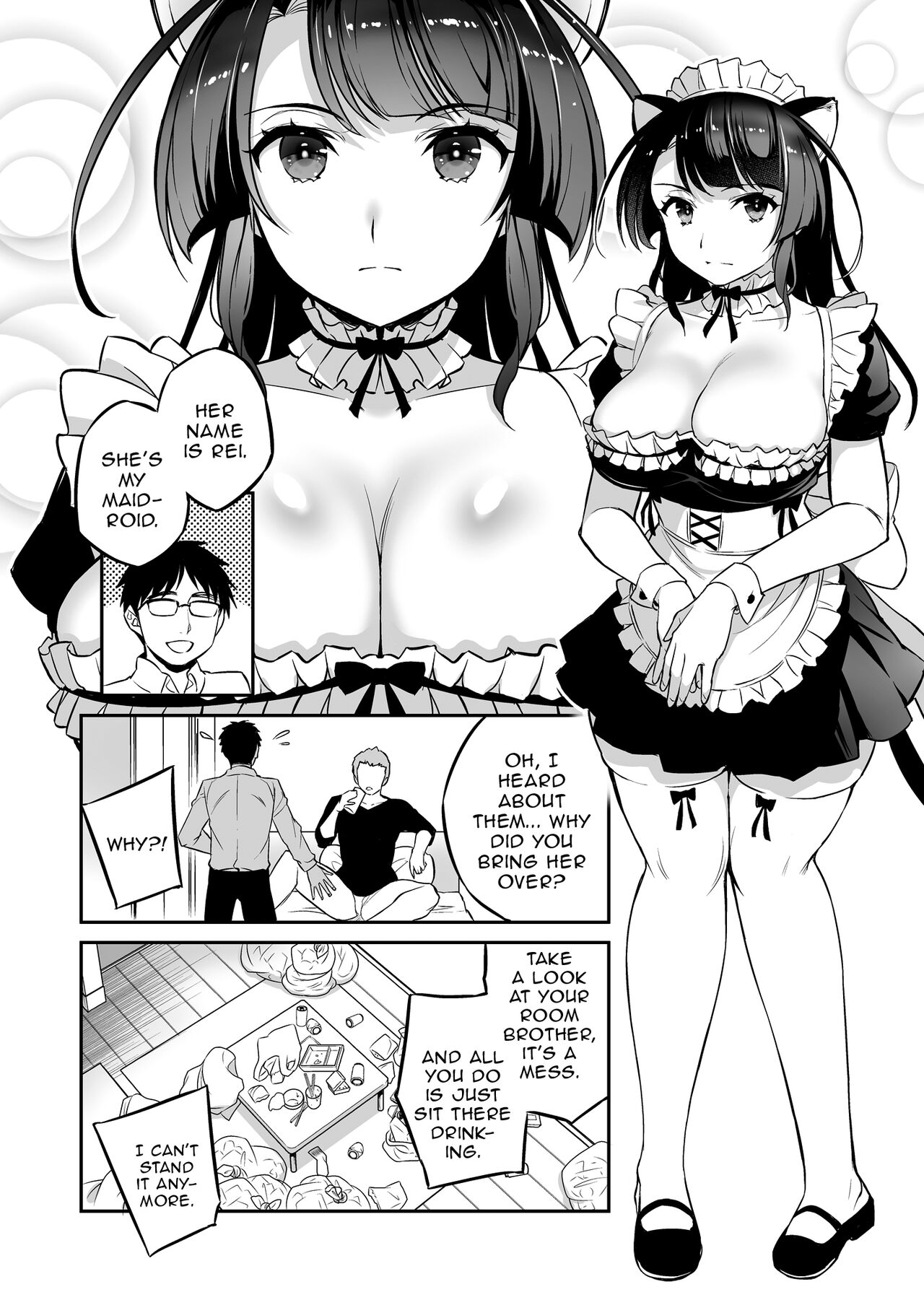 [Crazy9 (Ichitaka)] C9-48 Boku no Maidroid ga NTRreta [English] [Kinsei Translations] [Digital] image number 4
