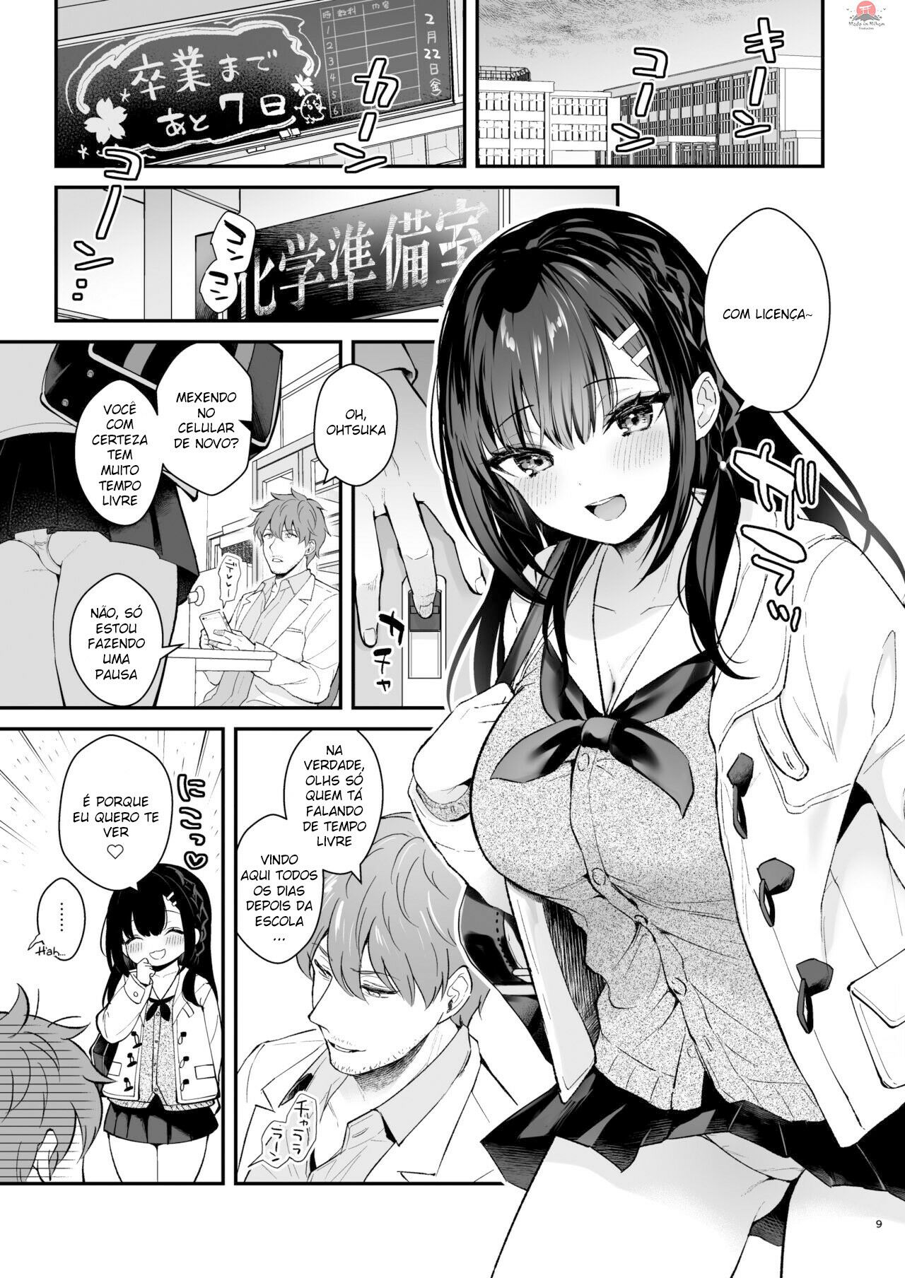 [Calm White (Mashiro Shirako)] Sensei, Sukidesu -Sensei x Oshiego Soushuuhen- (Ch. 1) [pt-BR] [Mr_CheetosBr] - Bakai.org imagen número 9