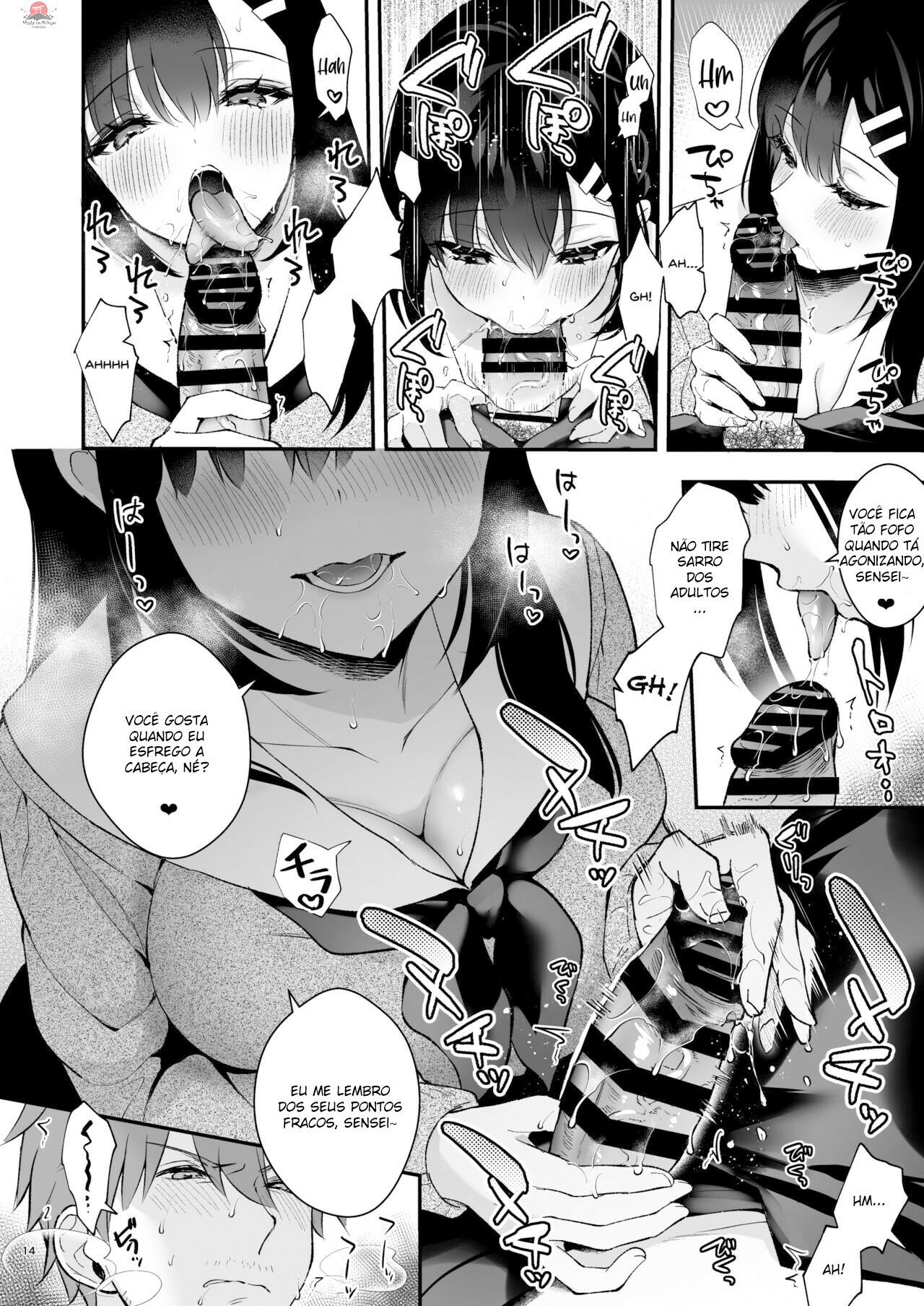 [Calm White (Mashiro Shirako)] Sensei, Sukidesu -Sensei x Oshiego Soushuuhen- (Ch. 1) [pt-BR] [Mr_CheetosBr] - Bakai.org imagen número 14