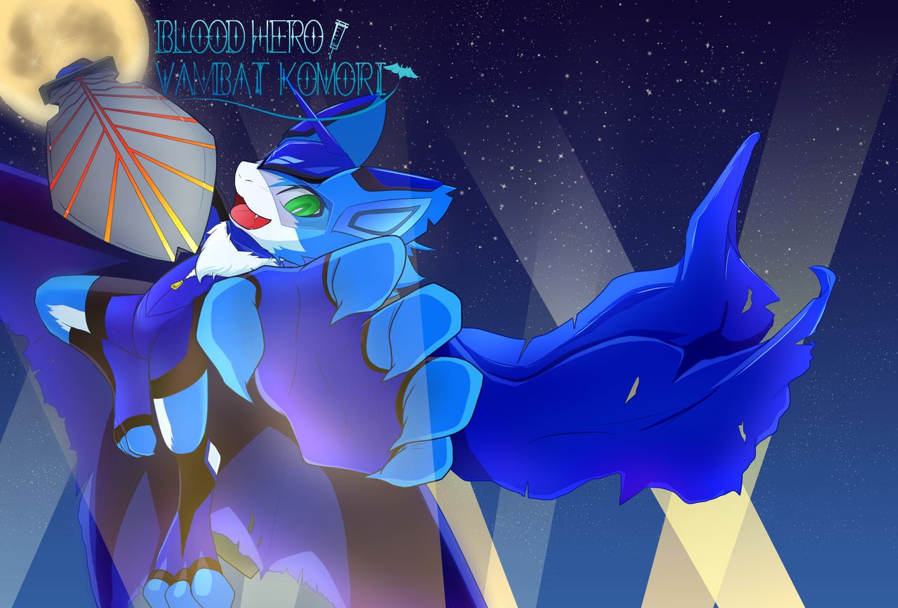 [White Bird (Netiel)] BLOOD HERO VAMBAT KOMORI [Digital] 图片编号 1