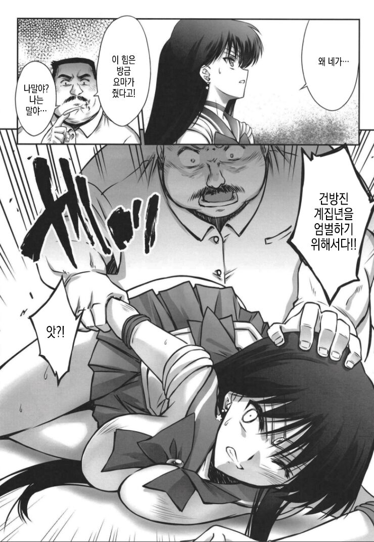 (C100) [Blue Garnet (Serizawa Katsumi)] Sono Hoshi Ha Yogosarete | 그 별은 더럽혀져 (Bishoujo Senshi Sailor Moon) [Korean] Bildnummer 9